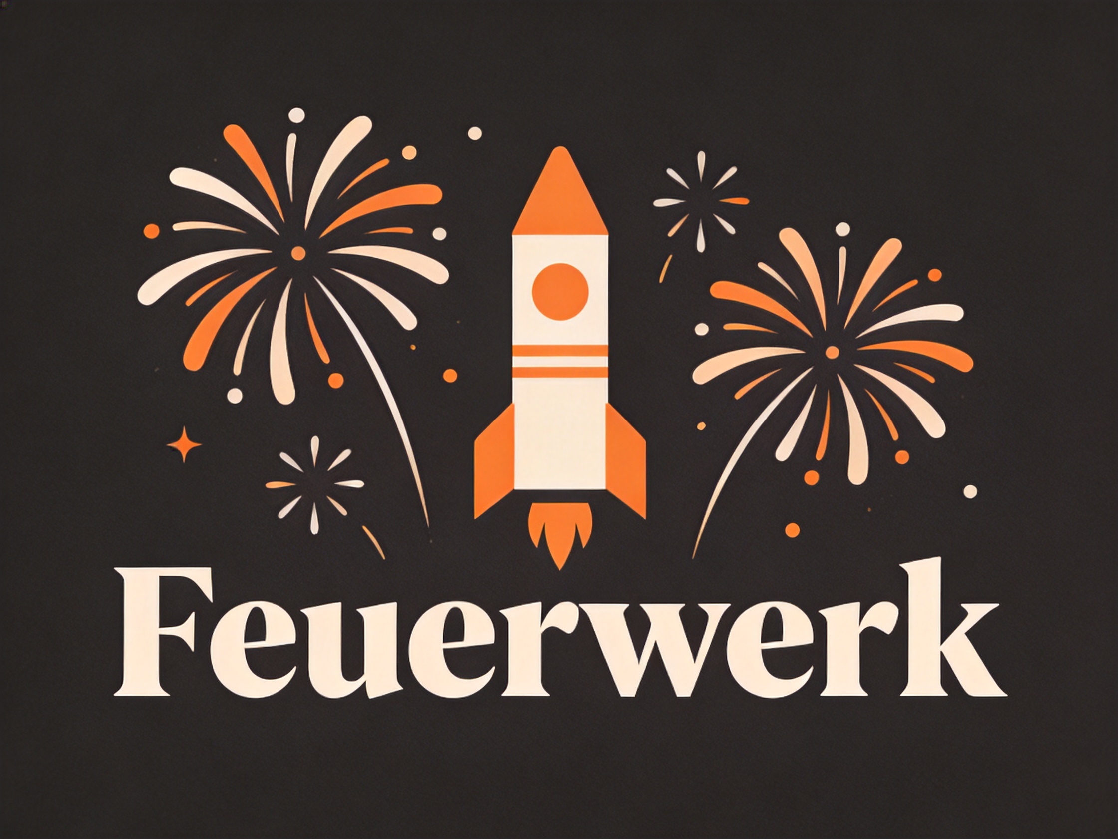 Feuerwerk — AI illustration
