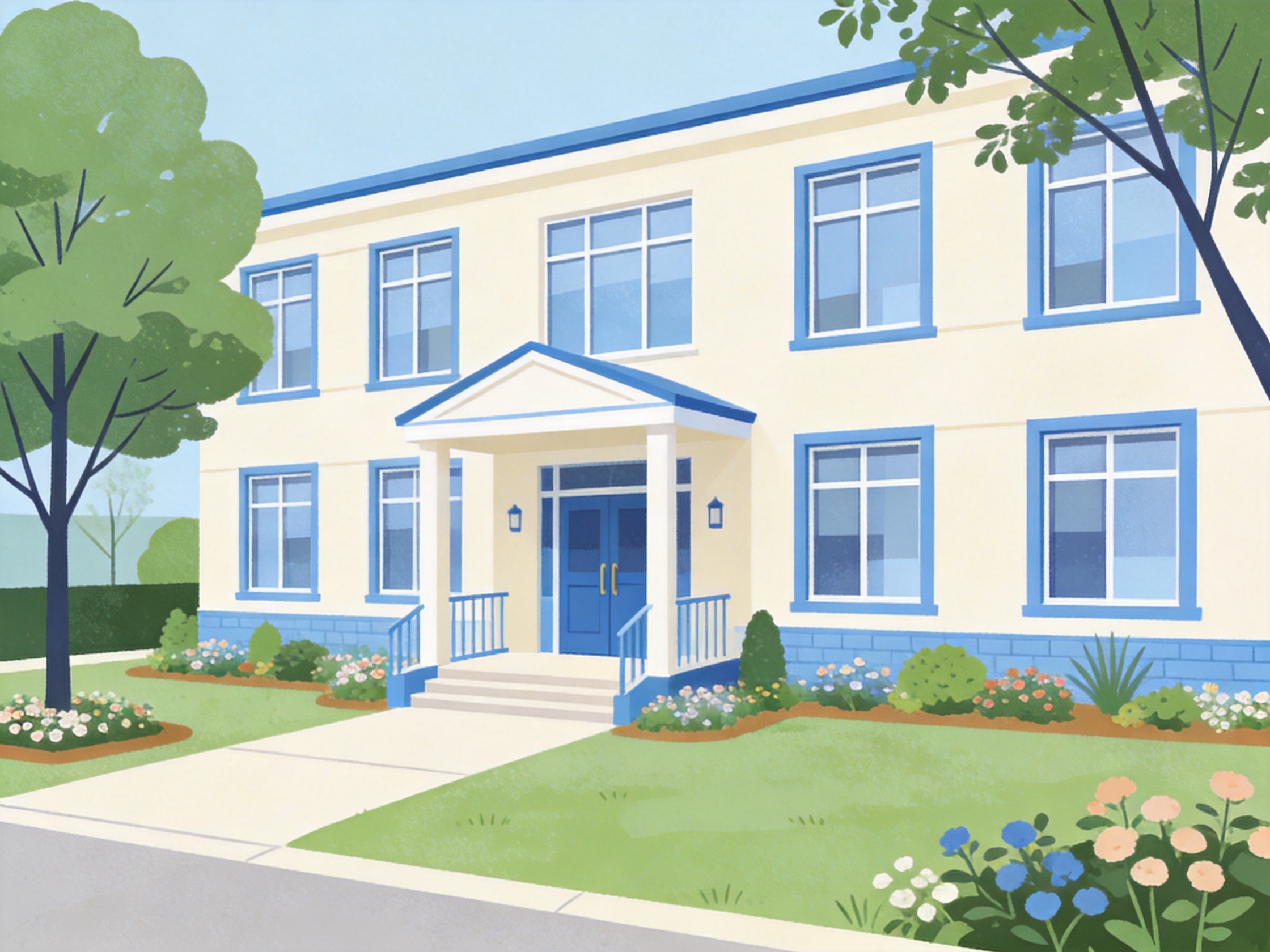 Nursing Home — AI illustration