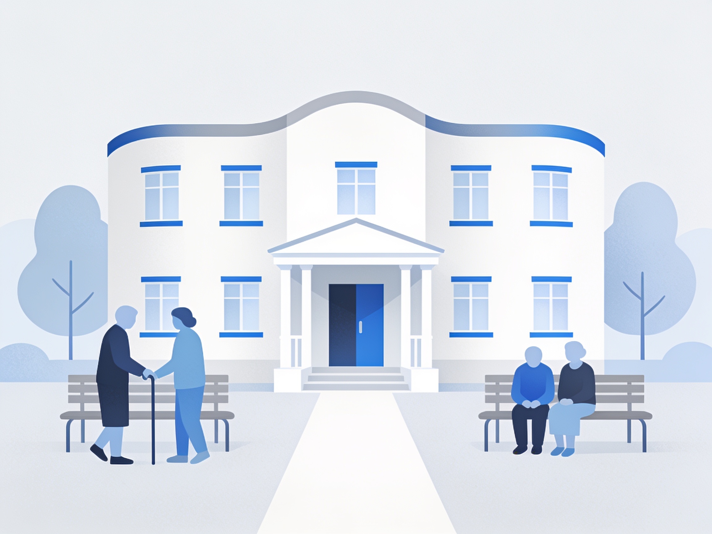Residential Care — AI illustration