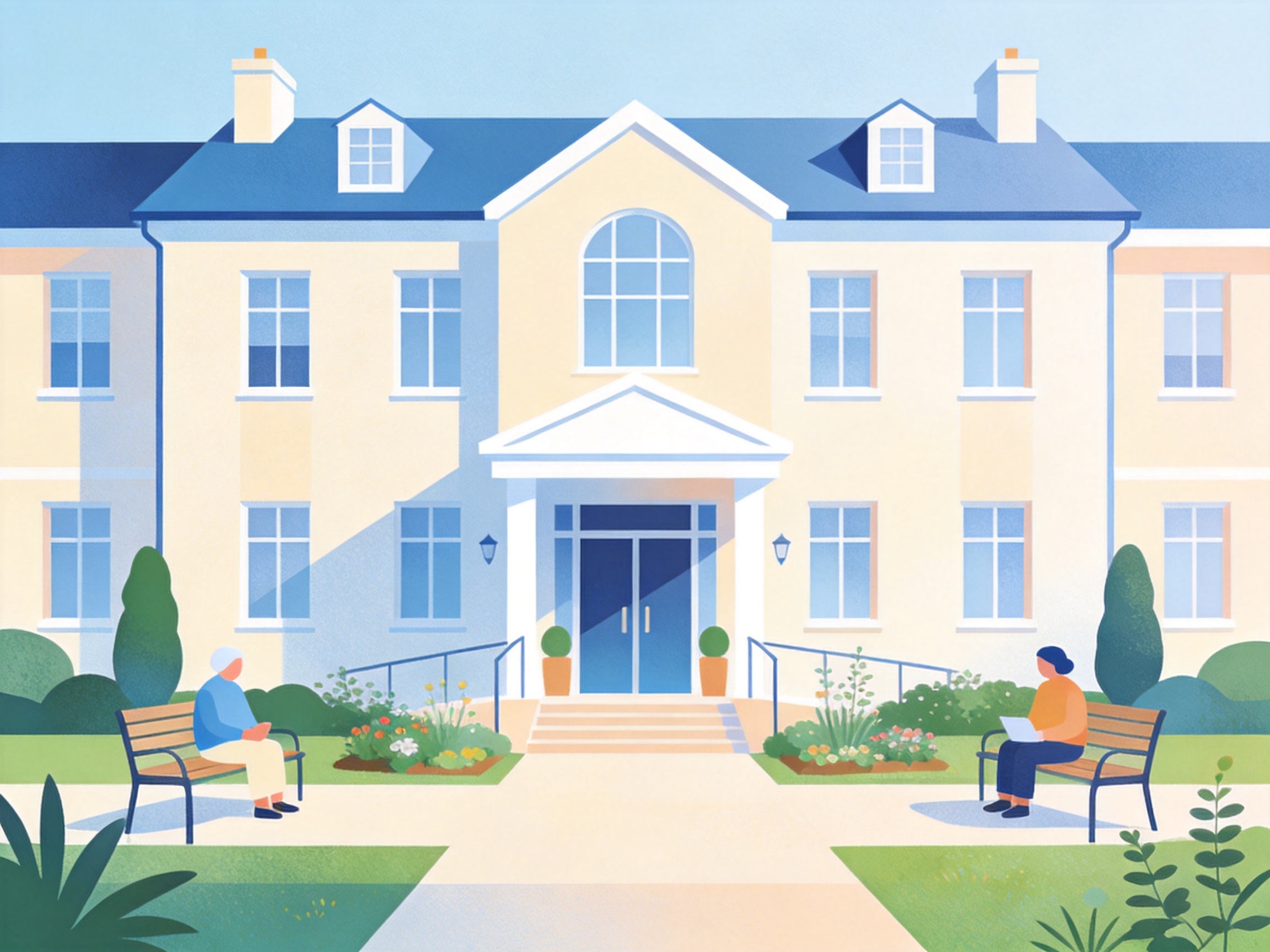 Residential Care — AI illustration