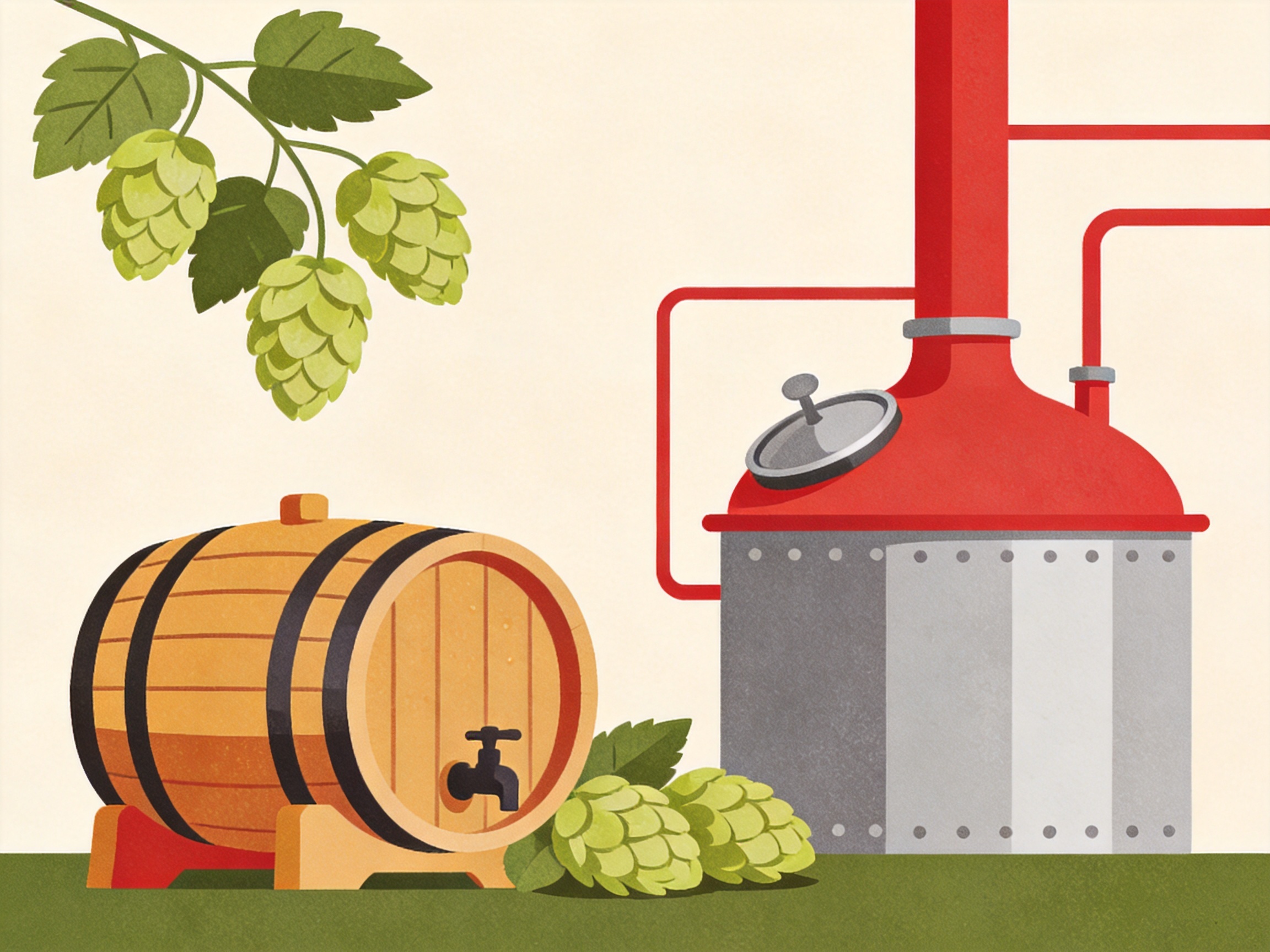 Brewery — AI illustration