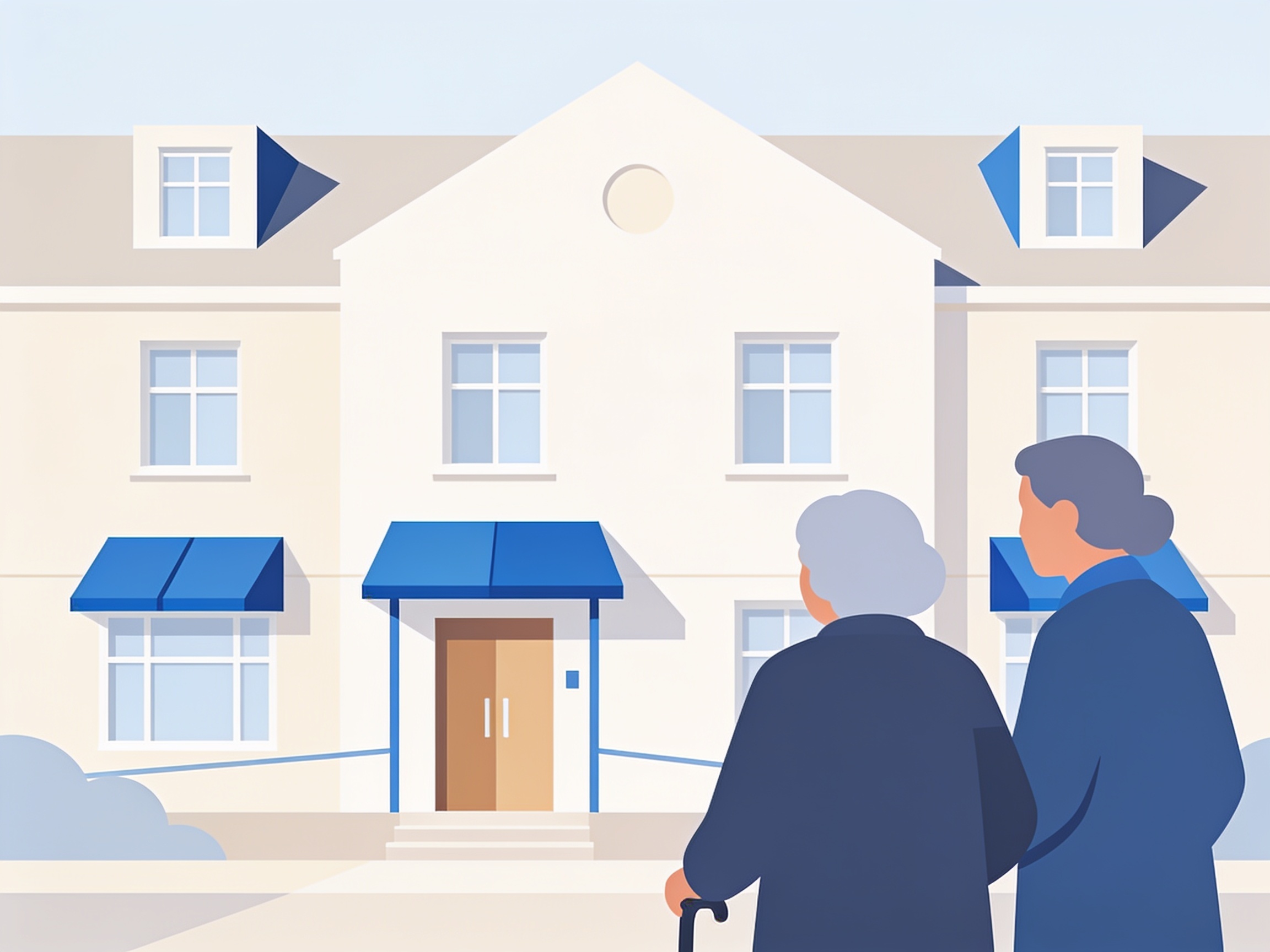 Residential Care — AI illustration