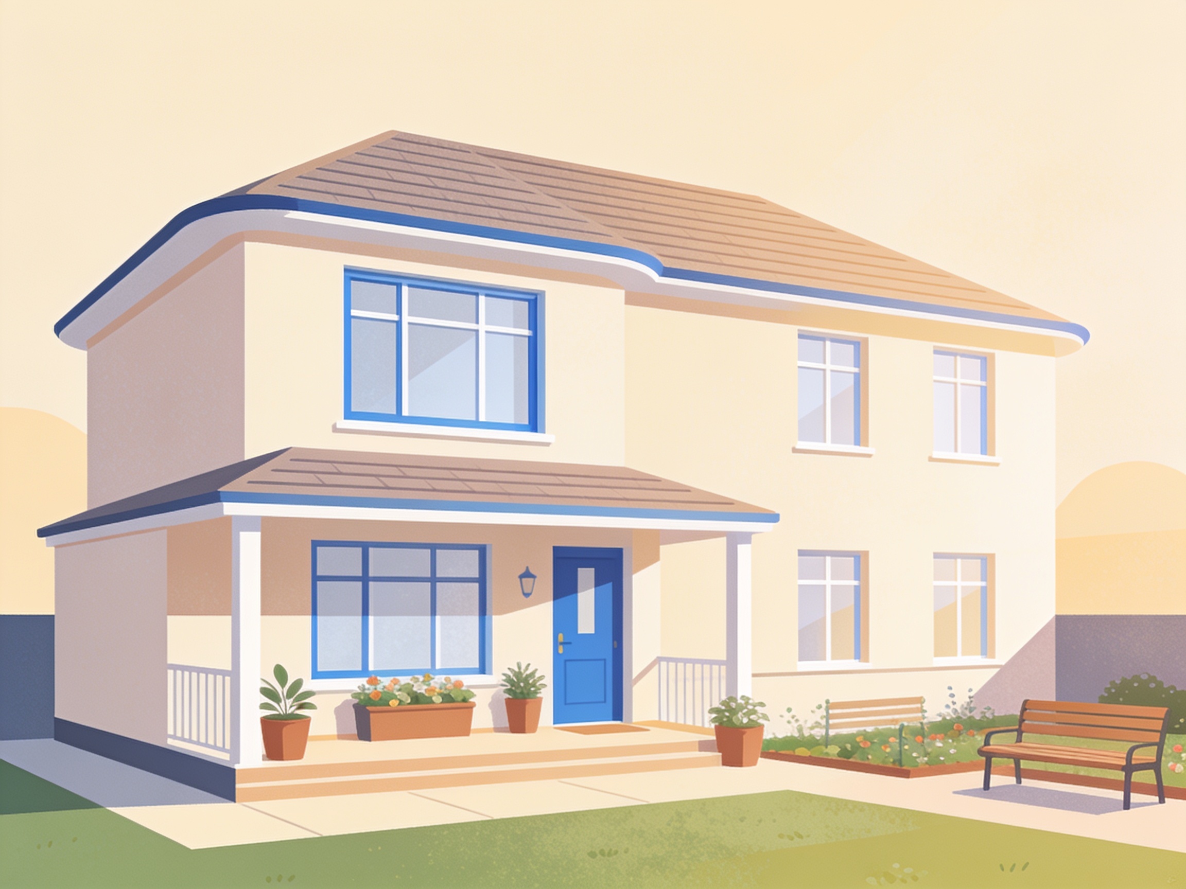 Residential Care — AI illustration