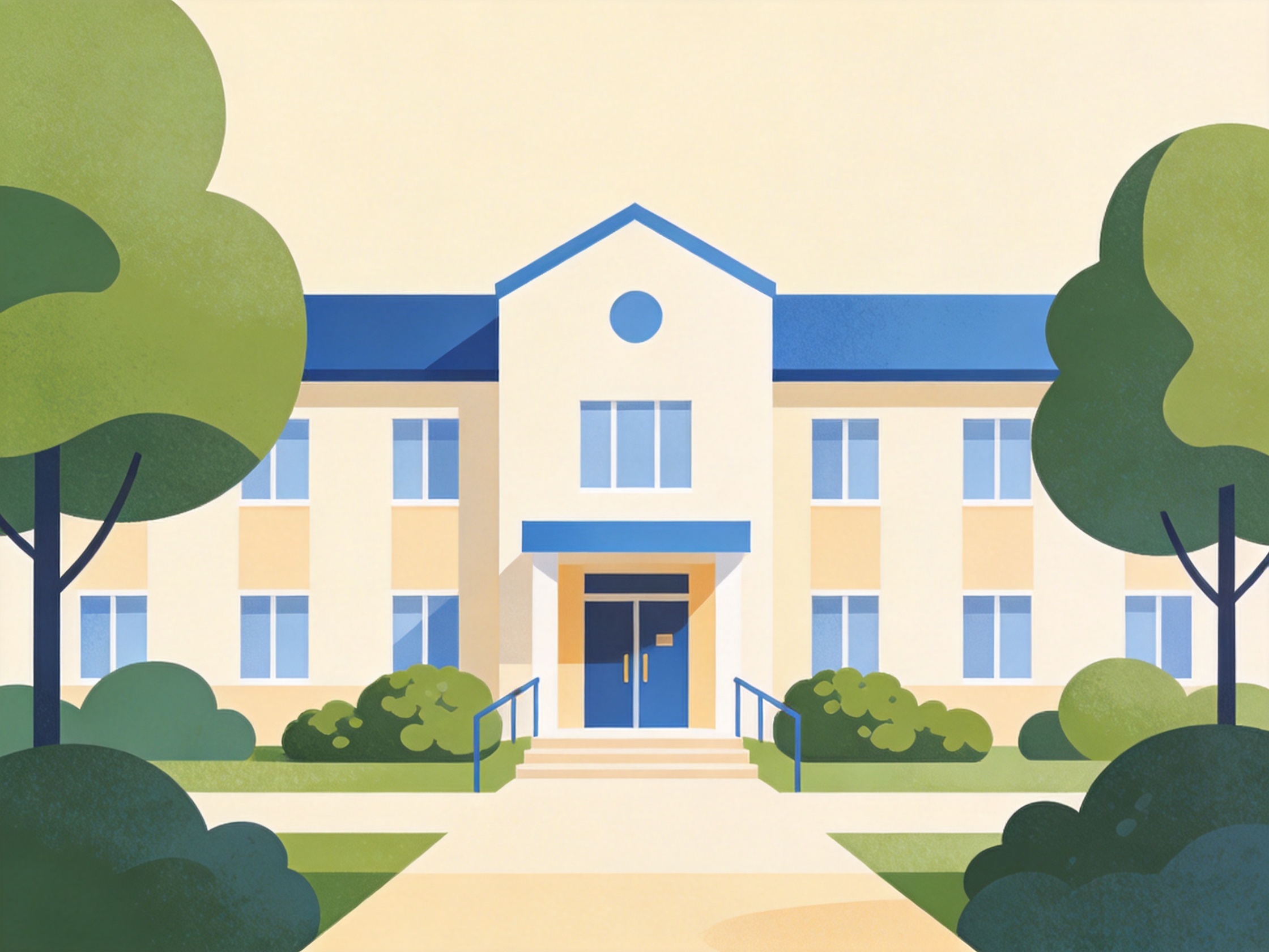 Residential Care Home — AI illustration