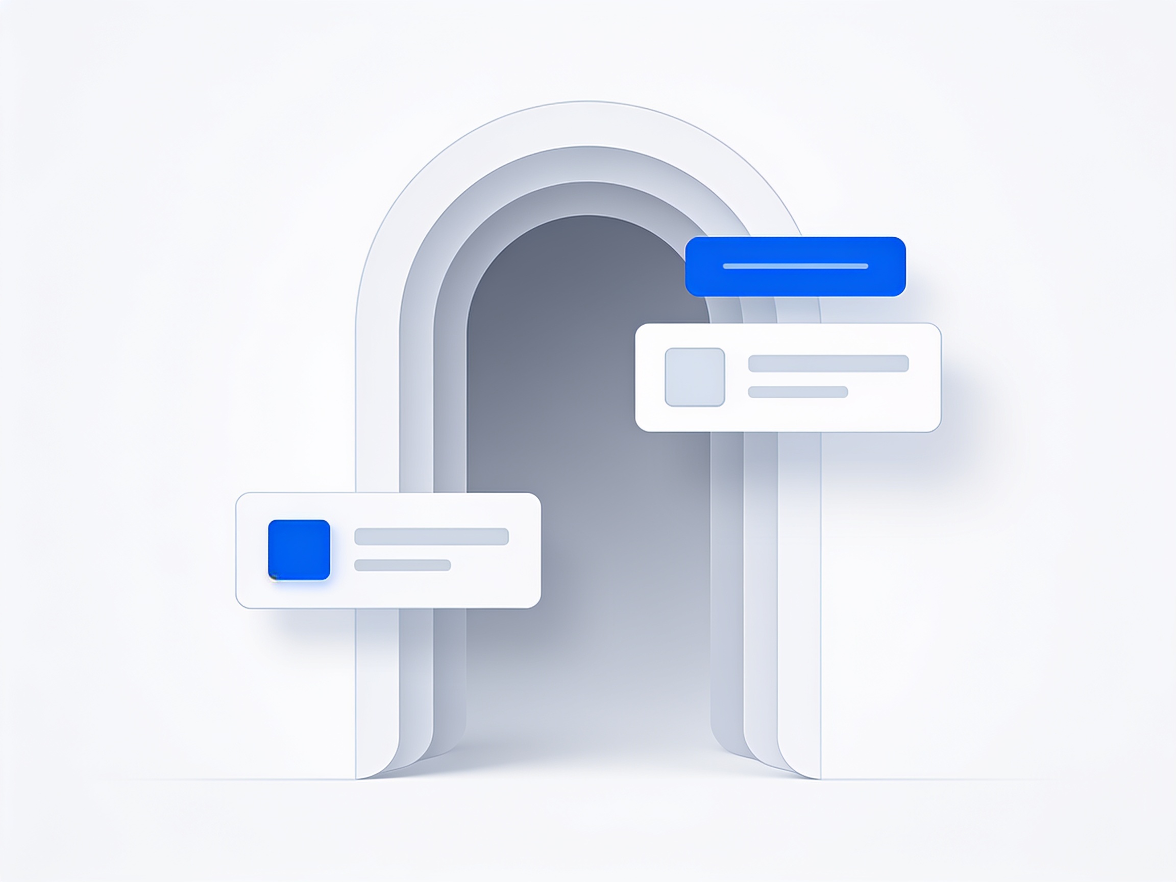 Client Portal — AI illustration