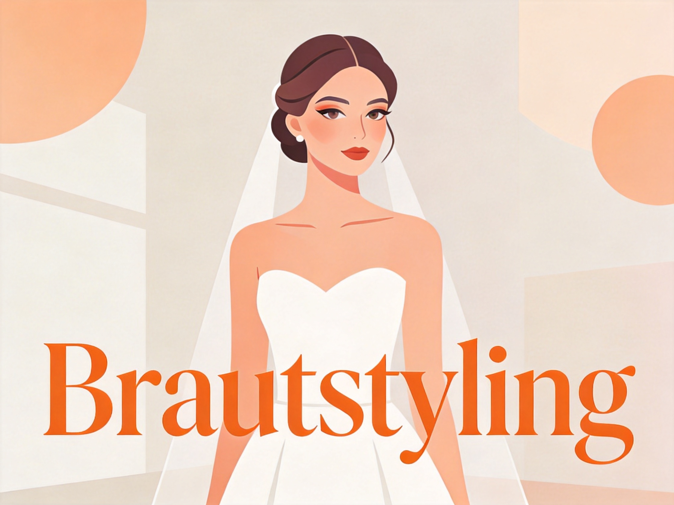 Brautstyling — AI illustration