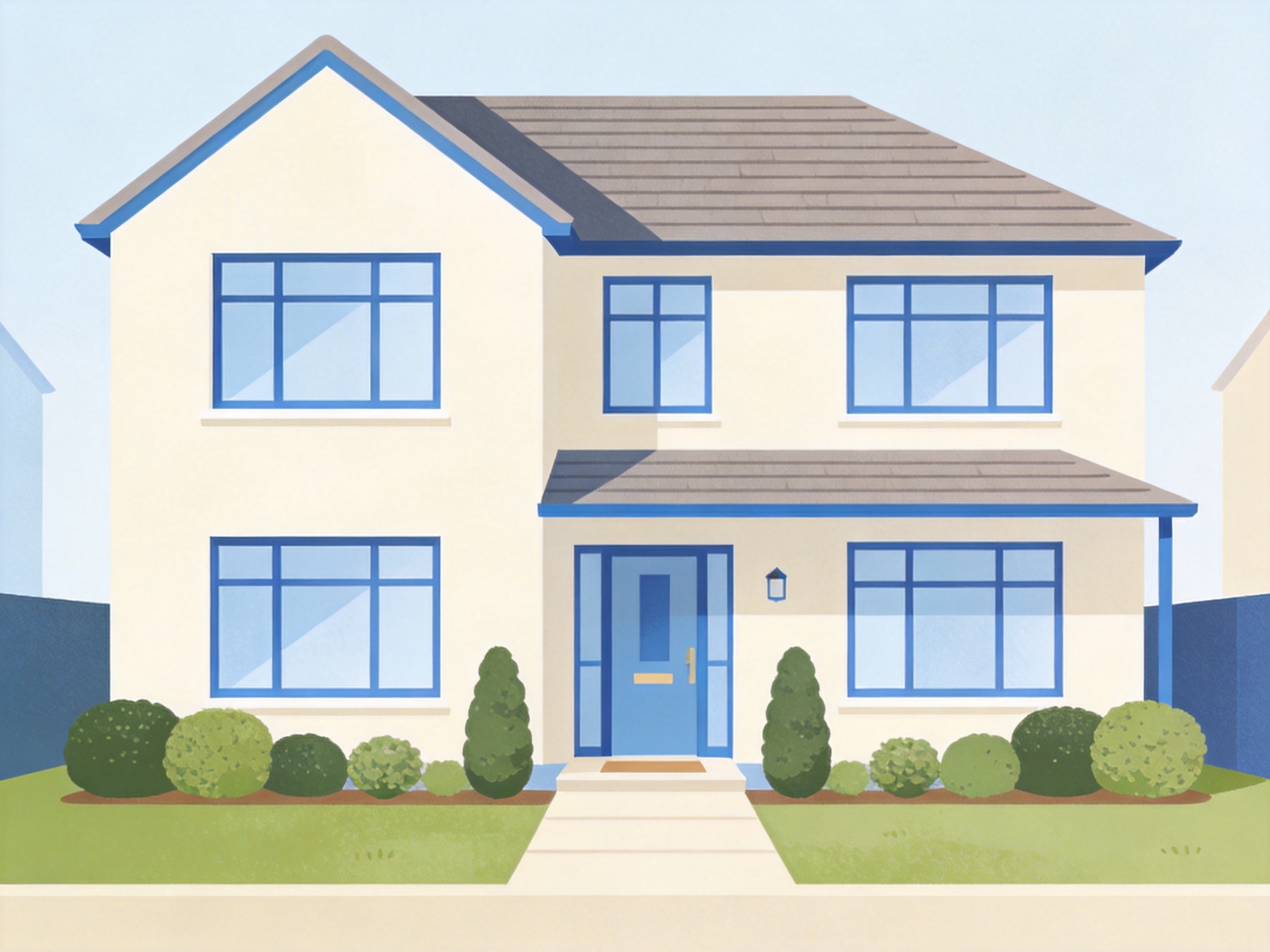 Residential Care Home — AI illustration