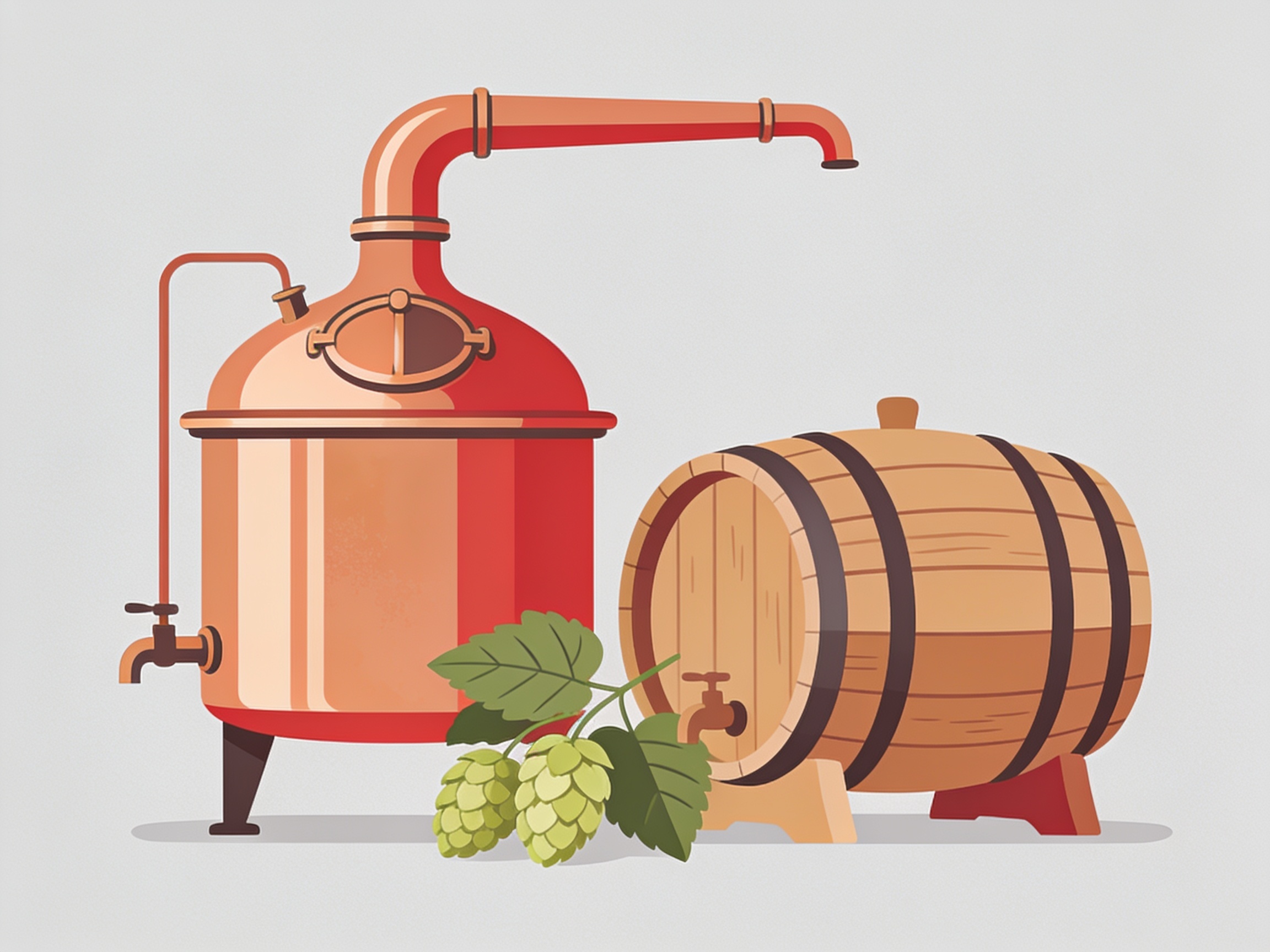 Brewery — AI illustration