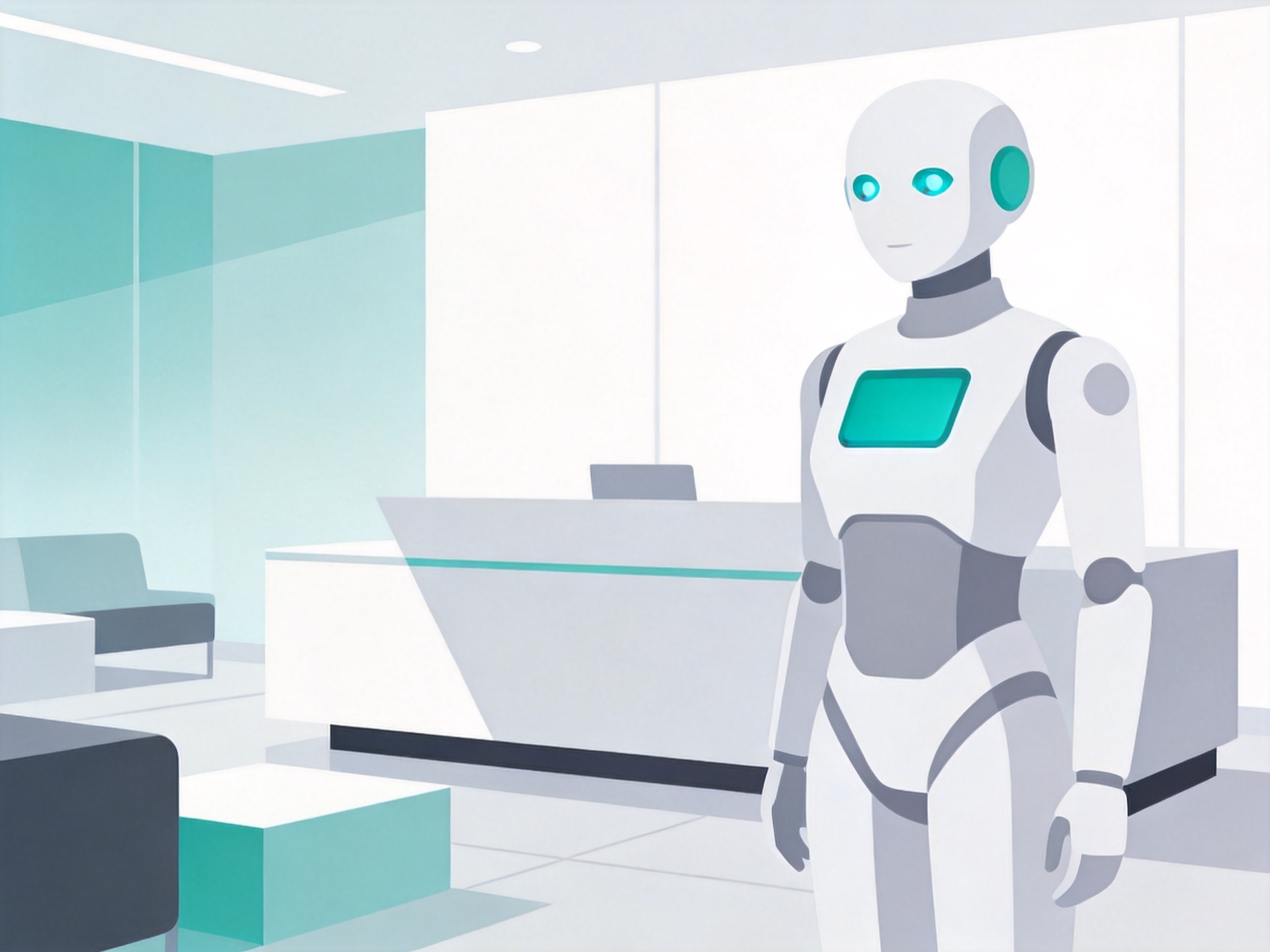 AI Receptionist — AI illustration