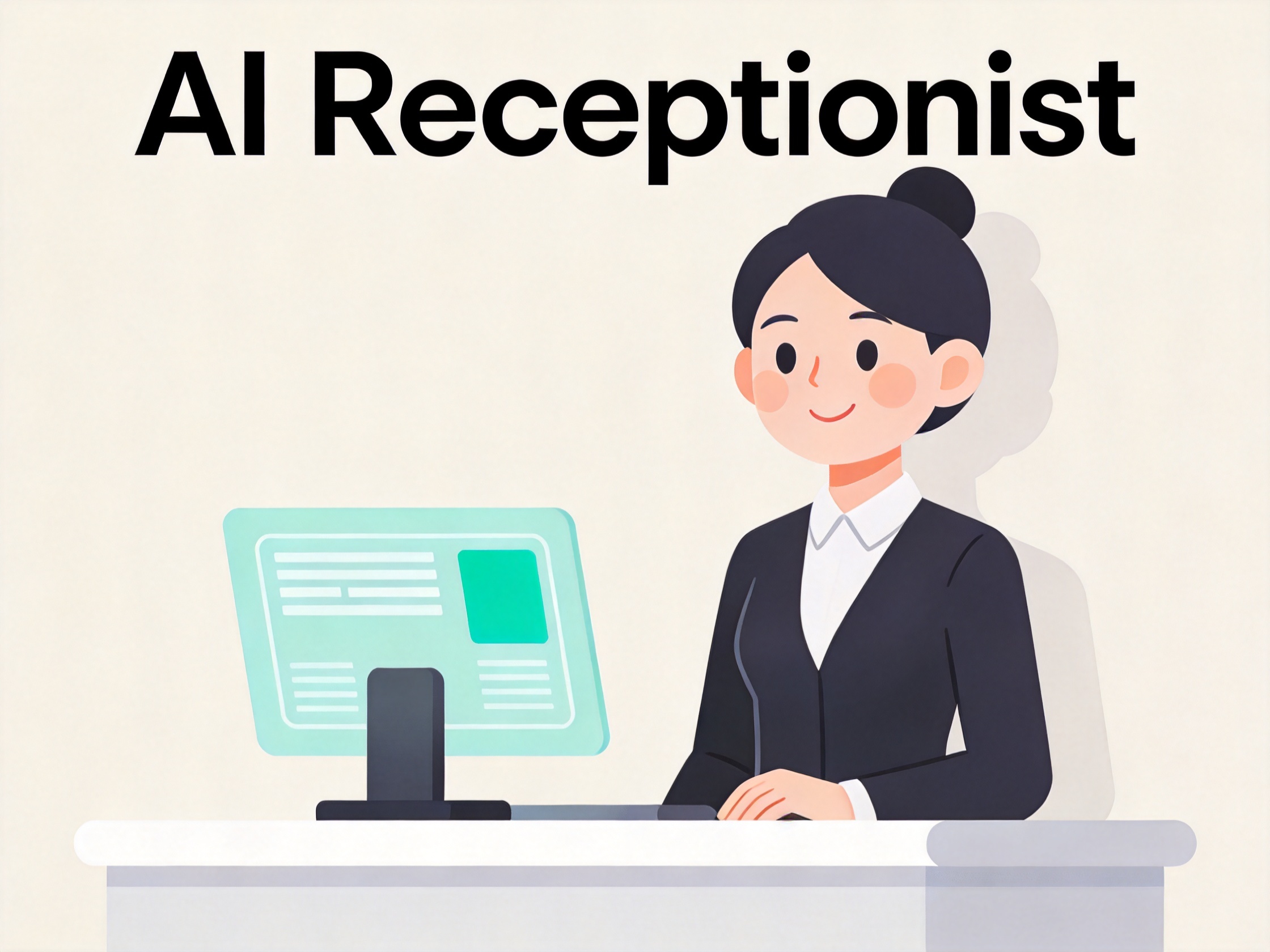 AI Receptionist — AI illustration