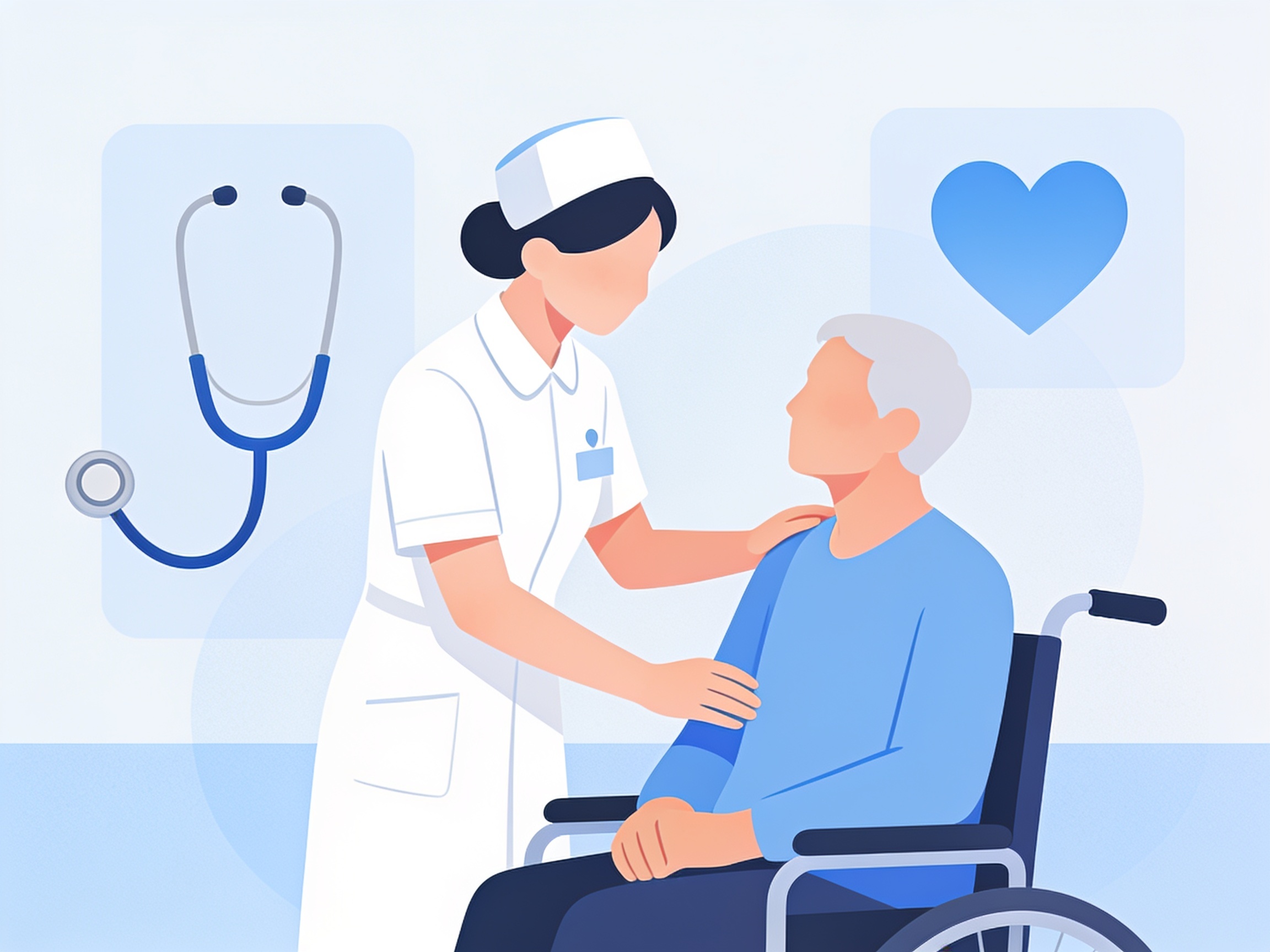 Nursing Care — AI illustration