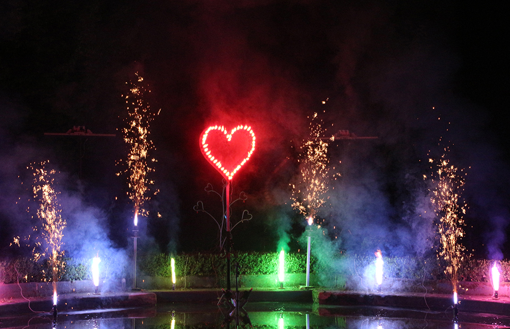 Hochzeitsfeuerwerk buchen