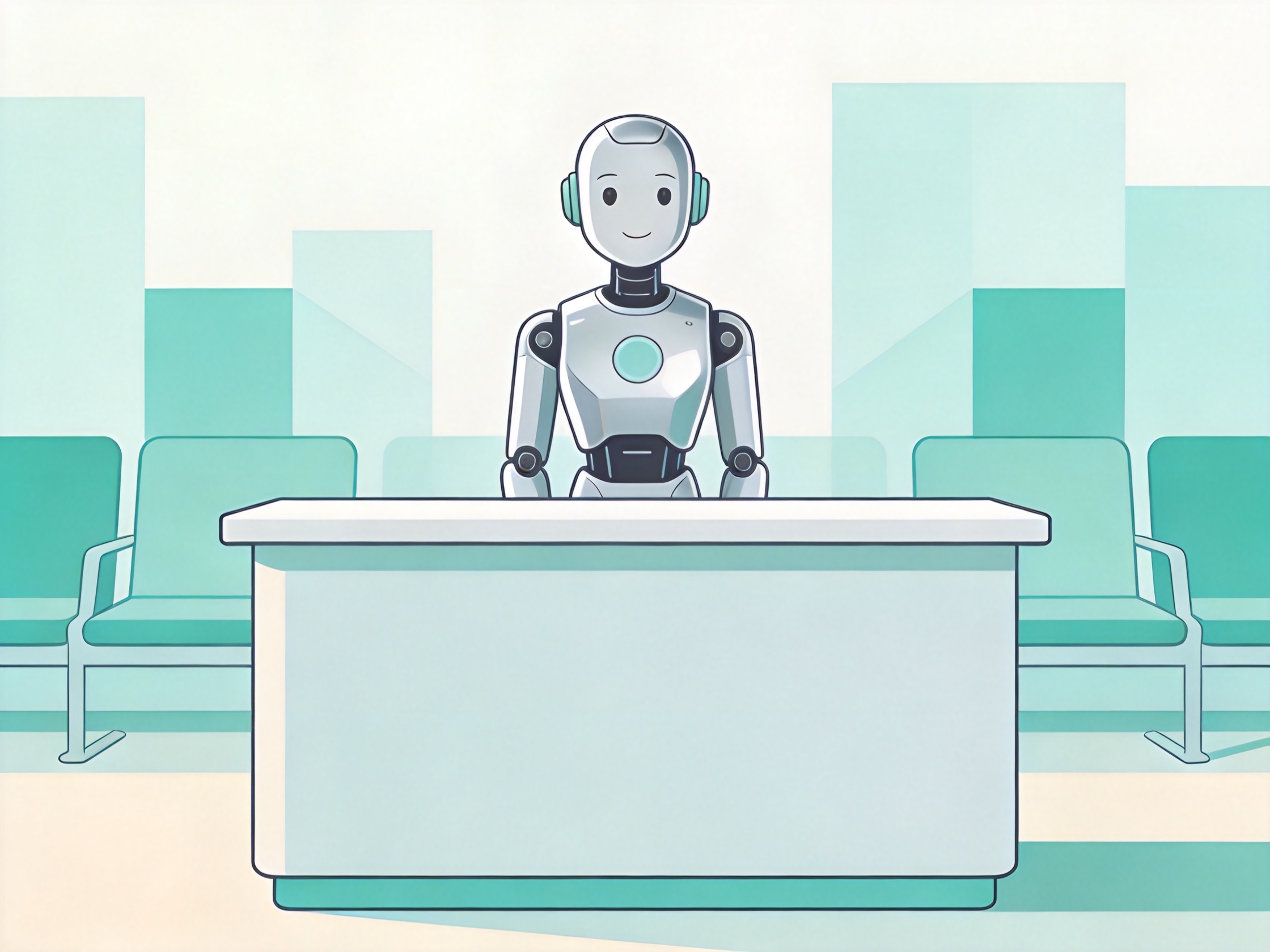 AI Receptionist — AI illustration