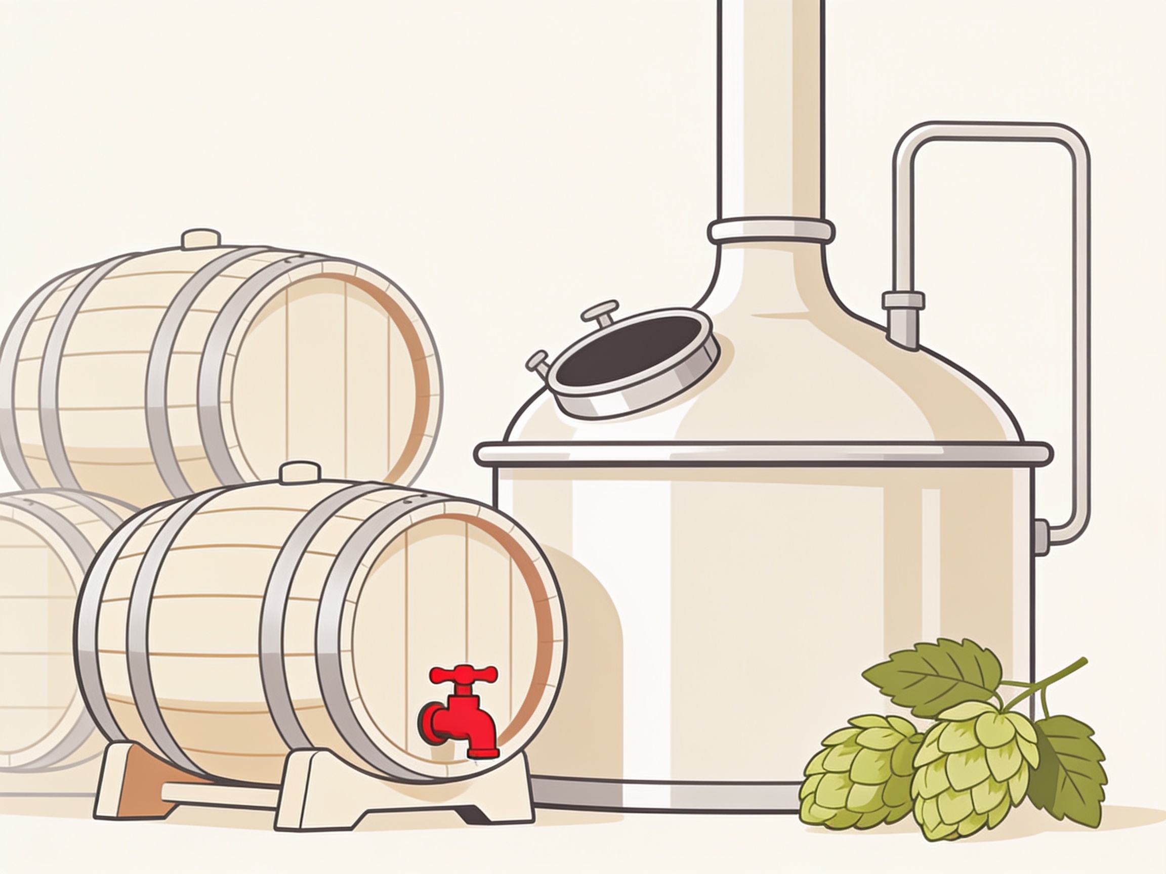 Brewery — AI illustration