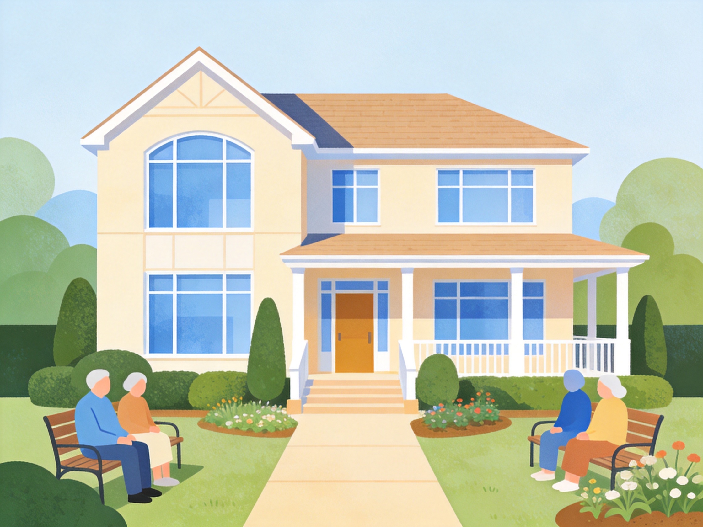 Residential Care — AI illustration