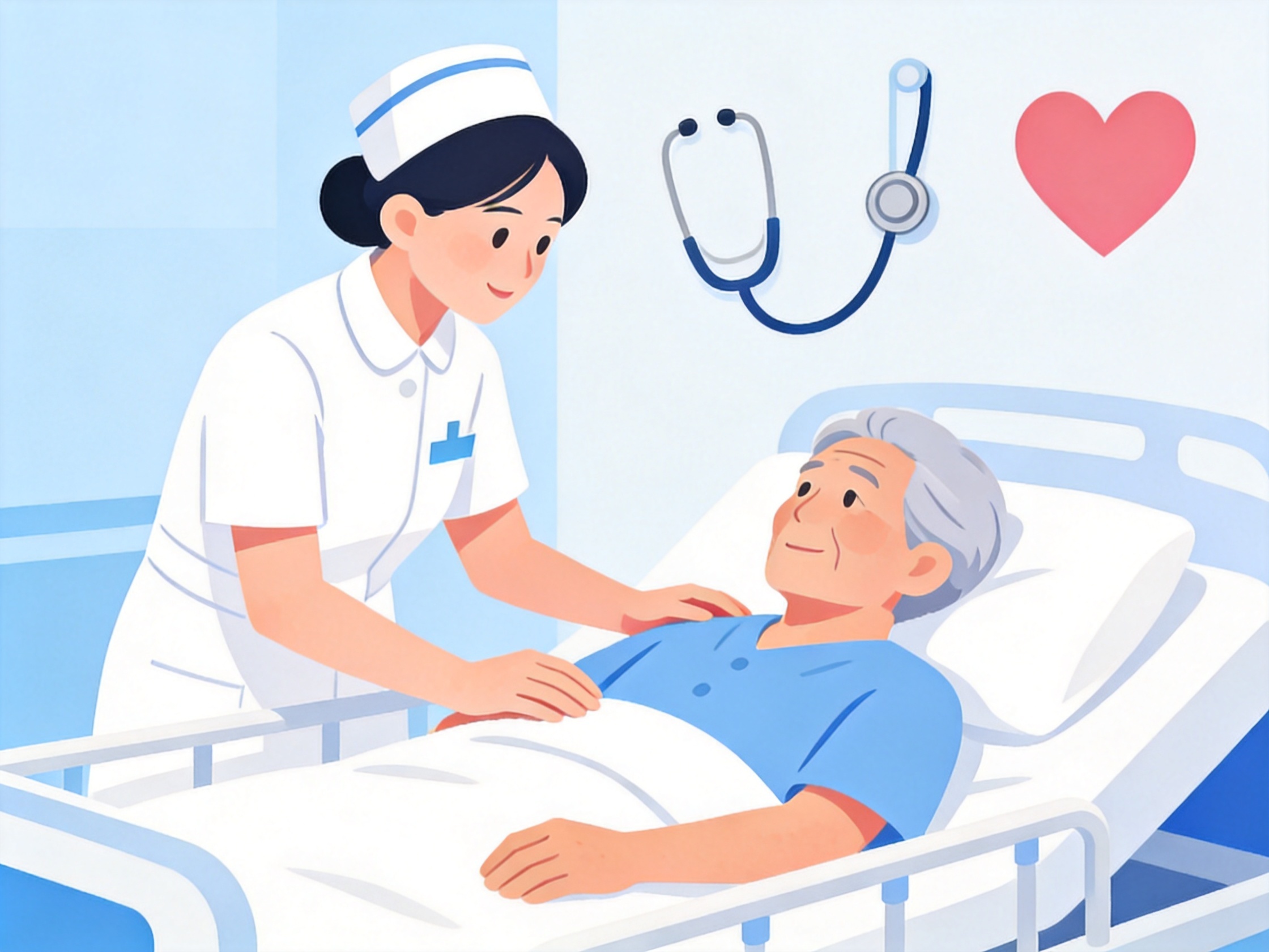 Nursing Care — AI illustration