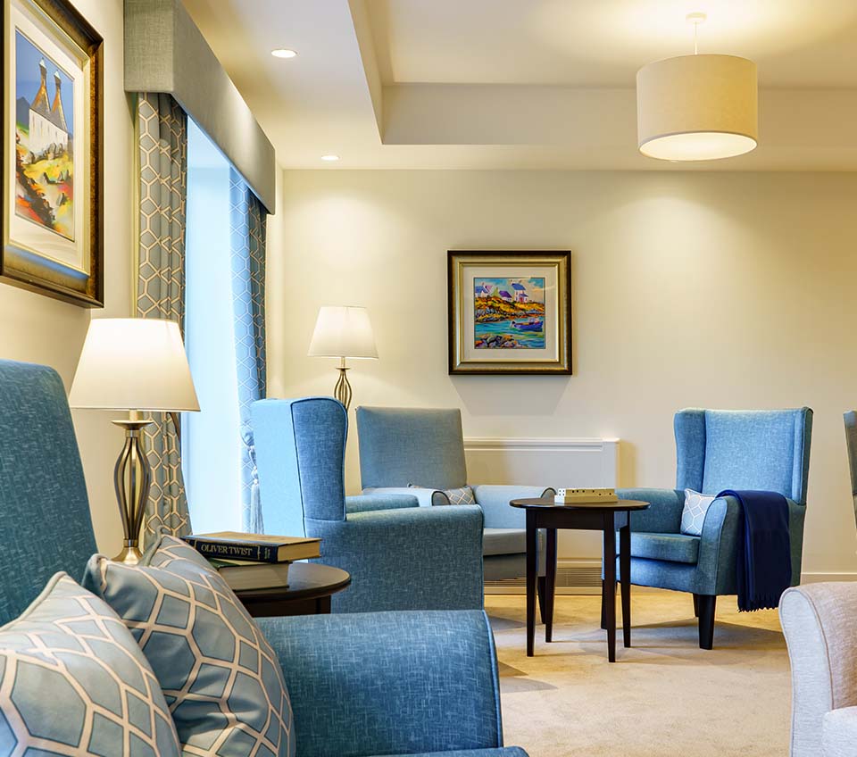 Living Area at Queens View Harbour