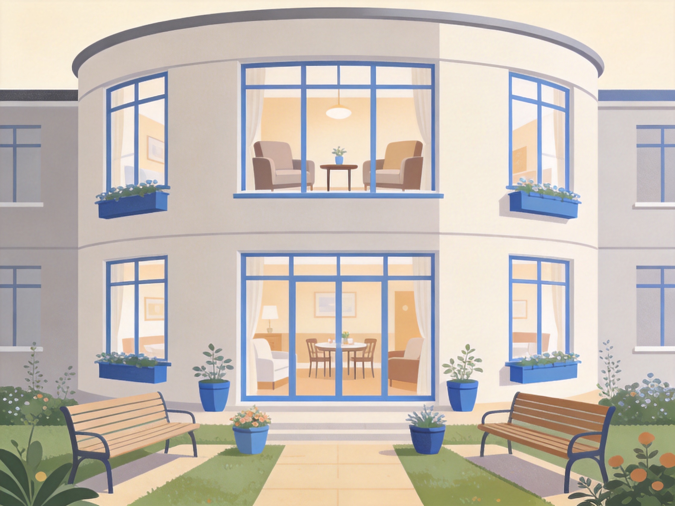 Residential Care — AI illustration