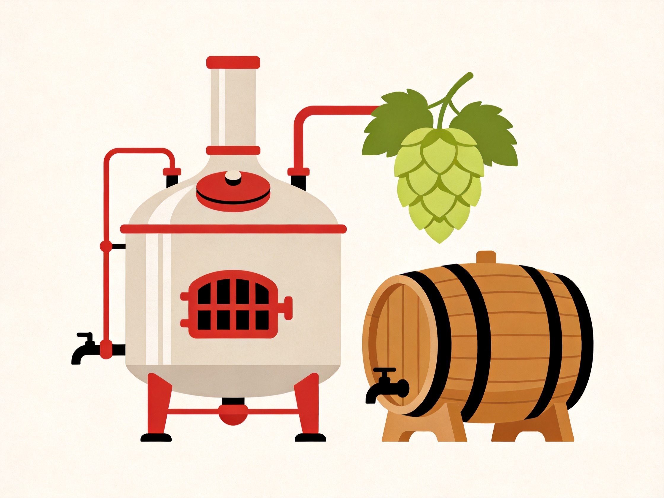Brewery — AI illustration
