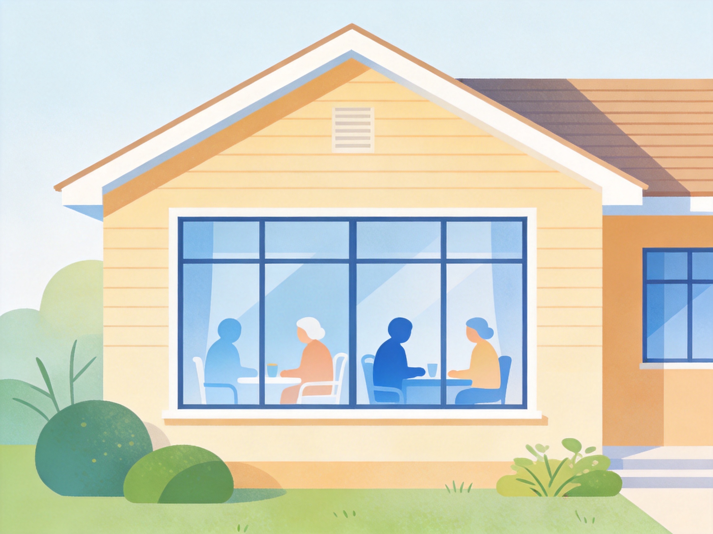 Residential Care — AI illustration
