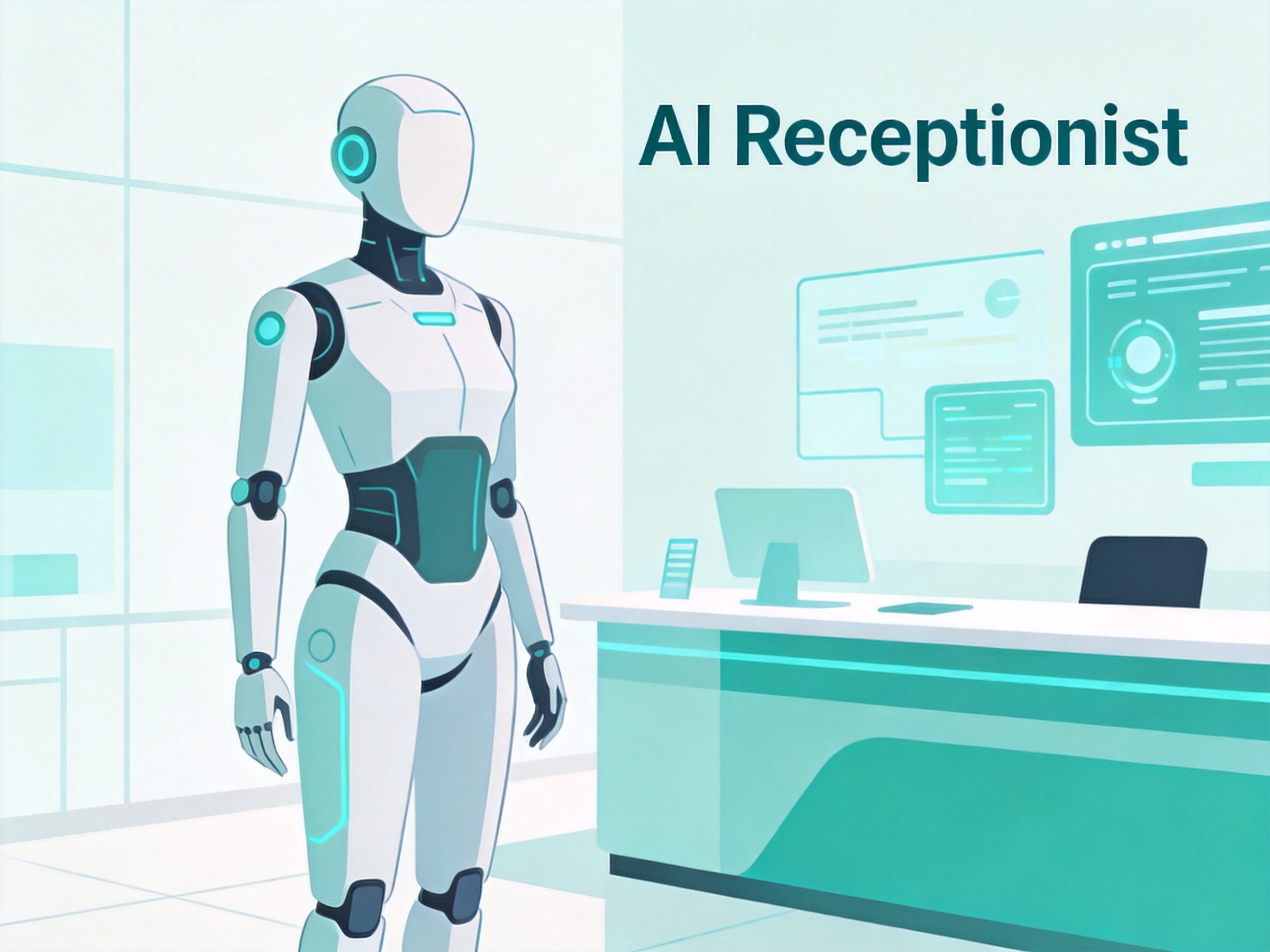 AI Receptionist — AI illustration
