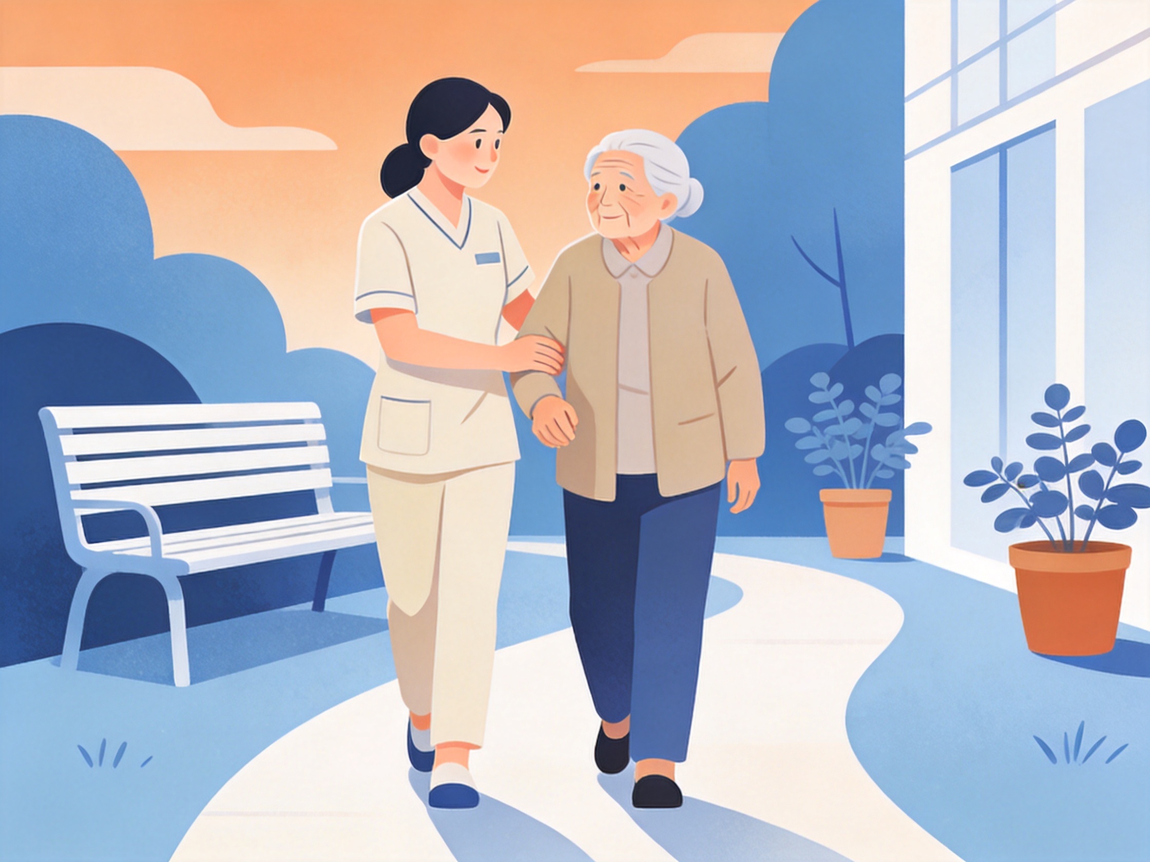 Dementia Care — AI illustration
