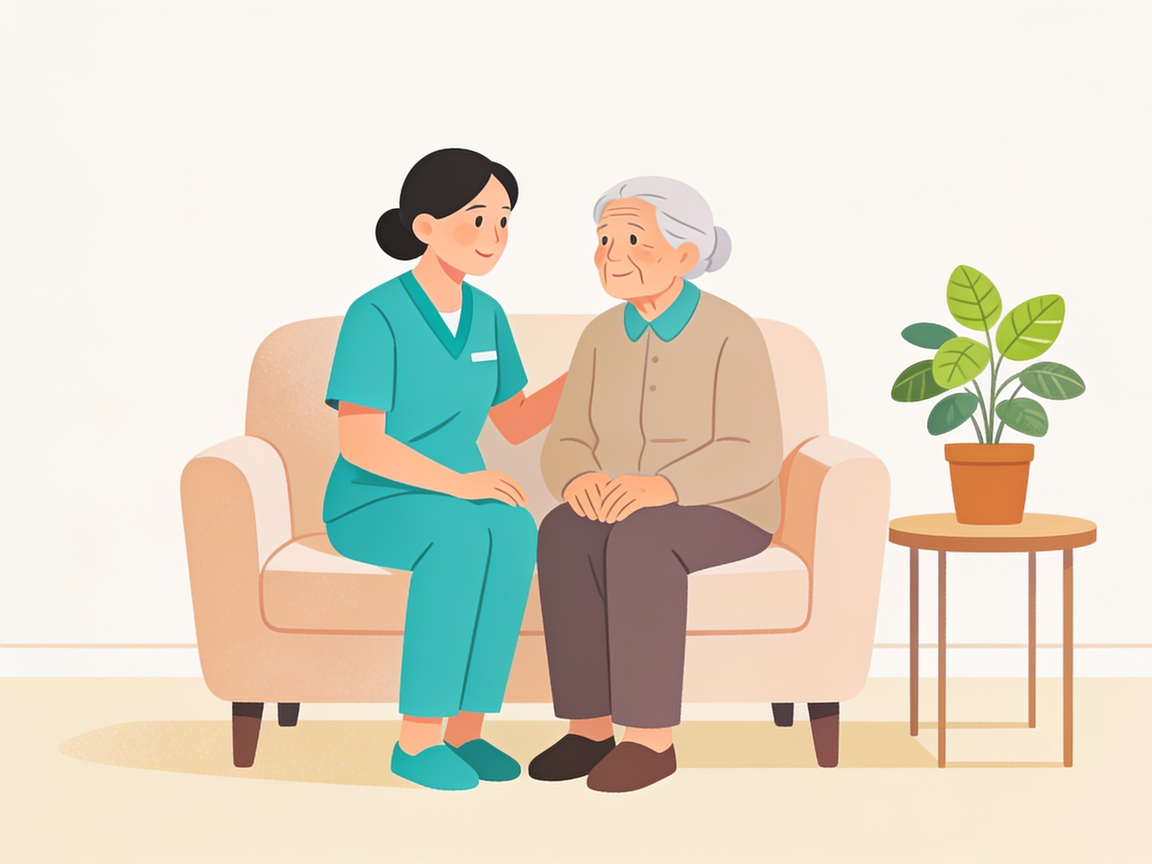 Dementia Care — AI illustration