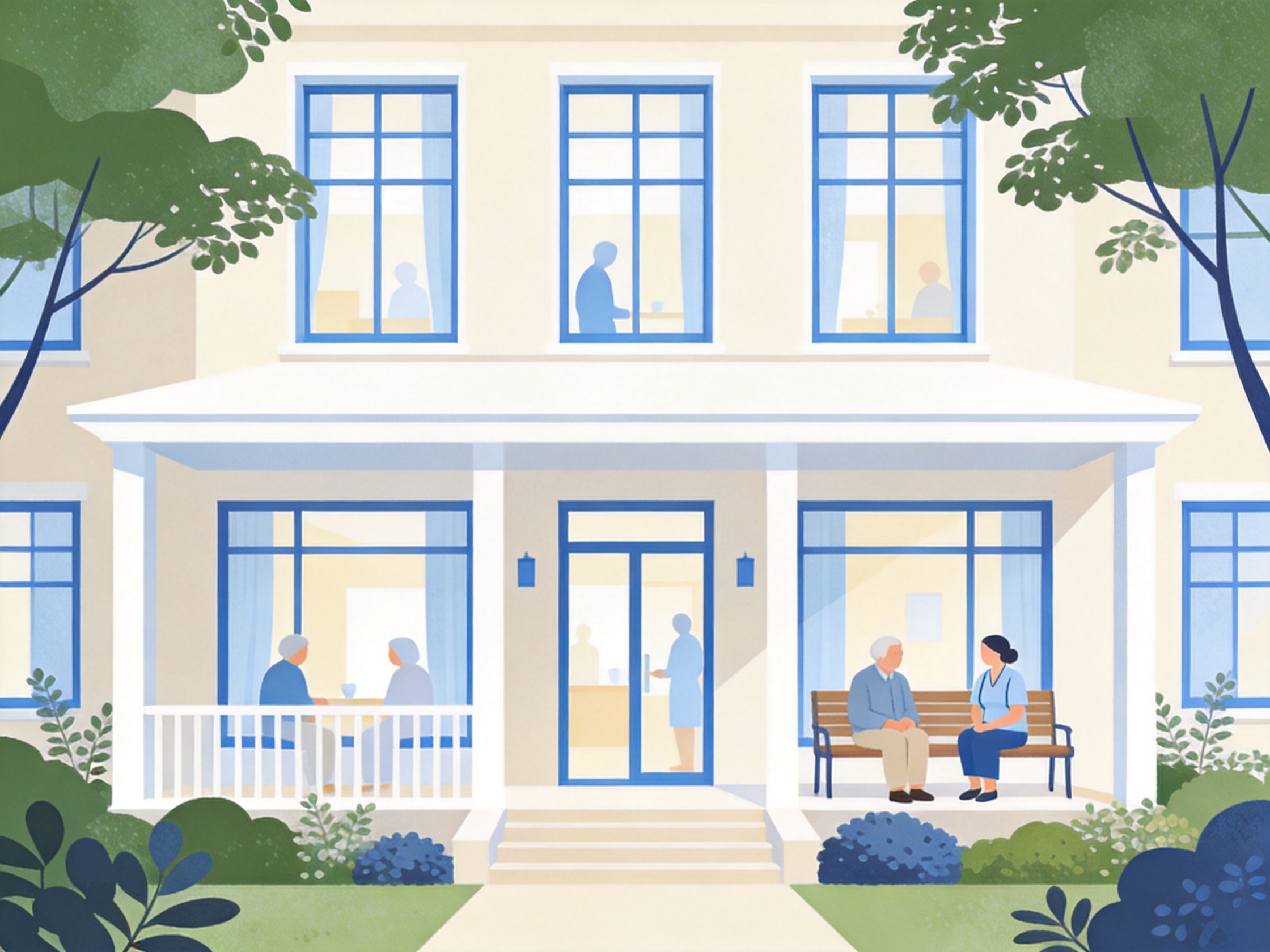 Residential Care — AI illustration