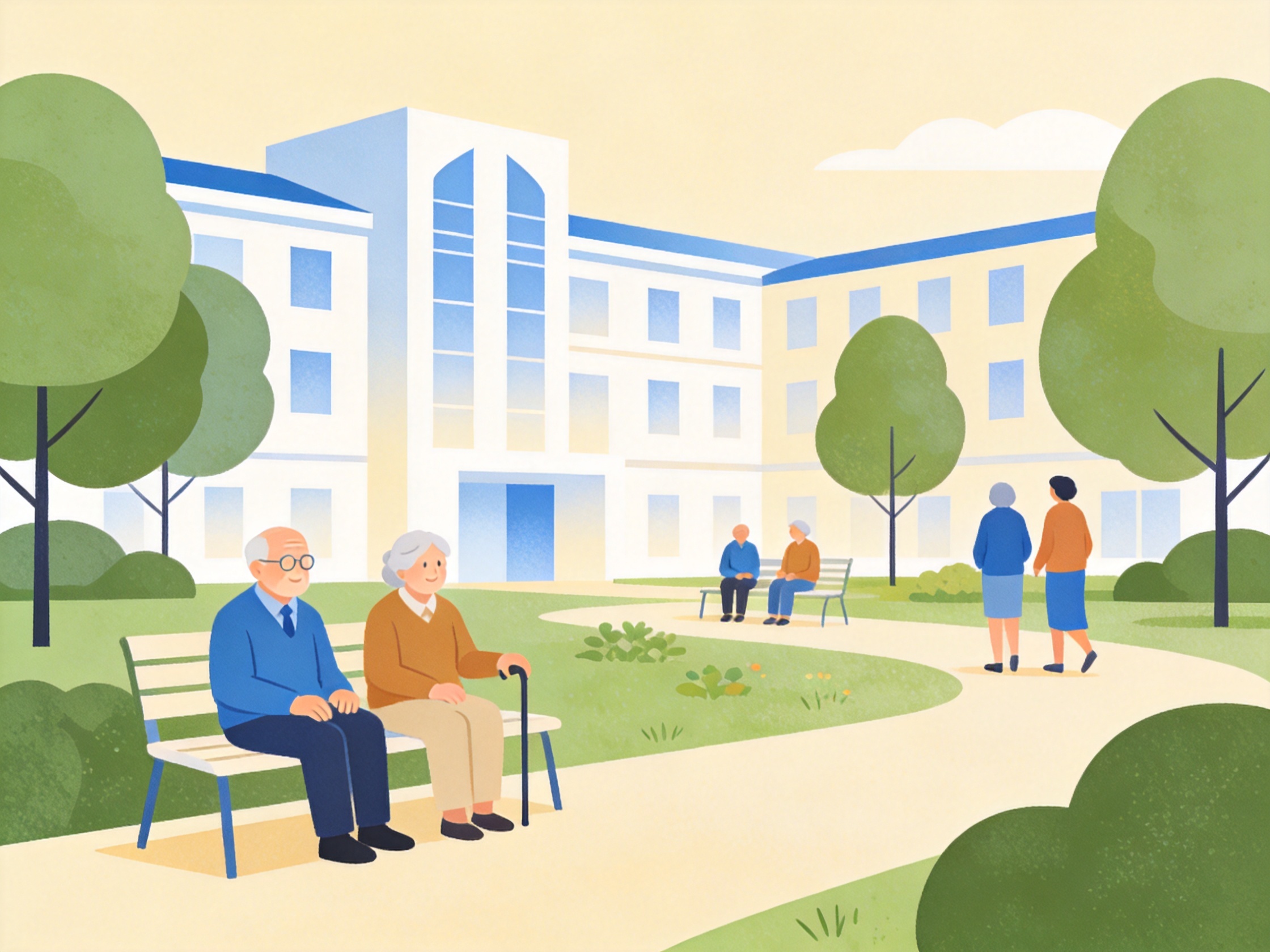 Residential Care — AI illustration