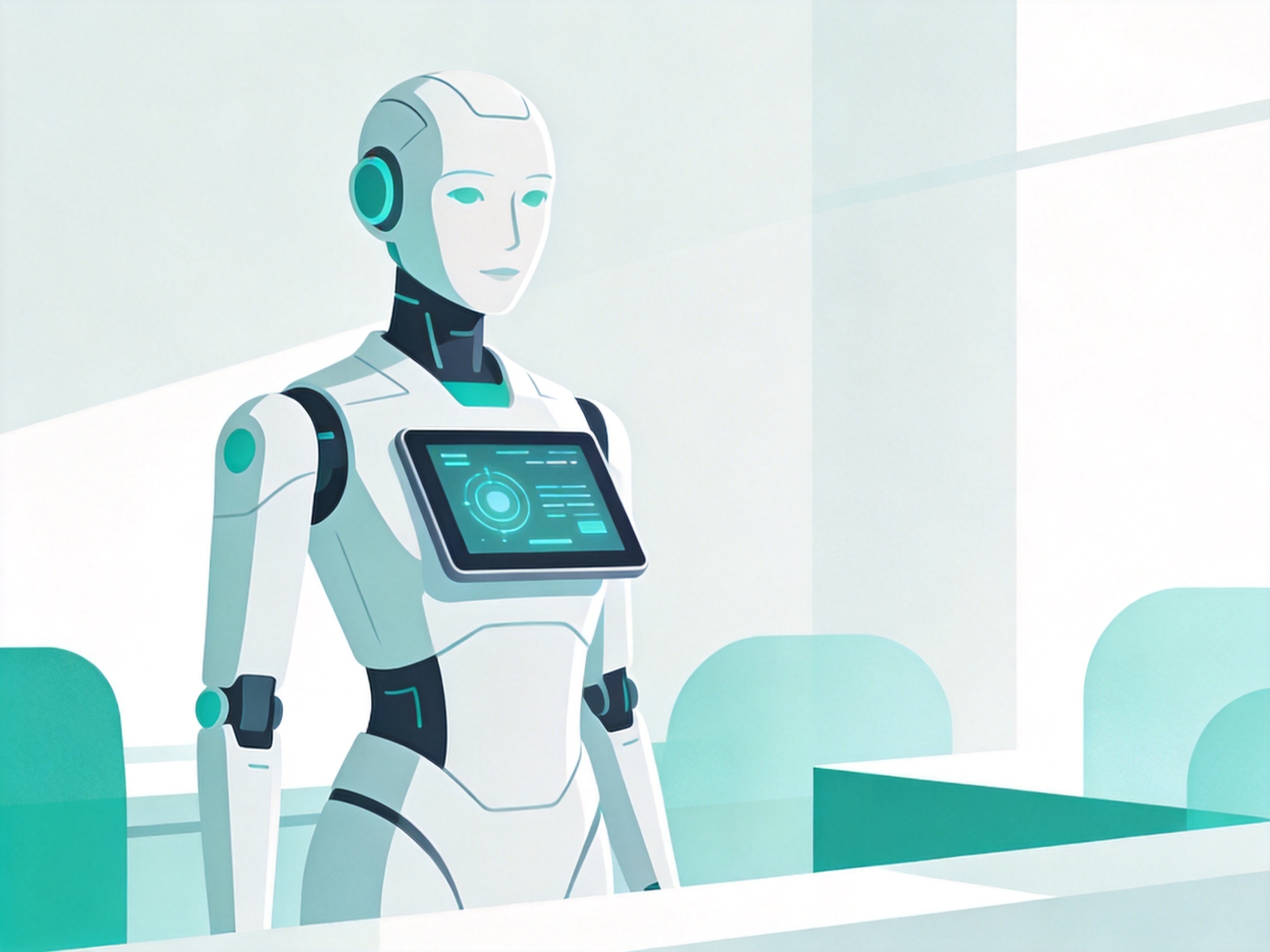 AI Receptionist — AI illustration