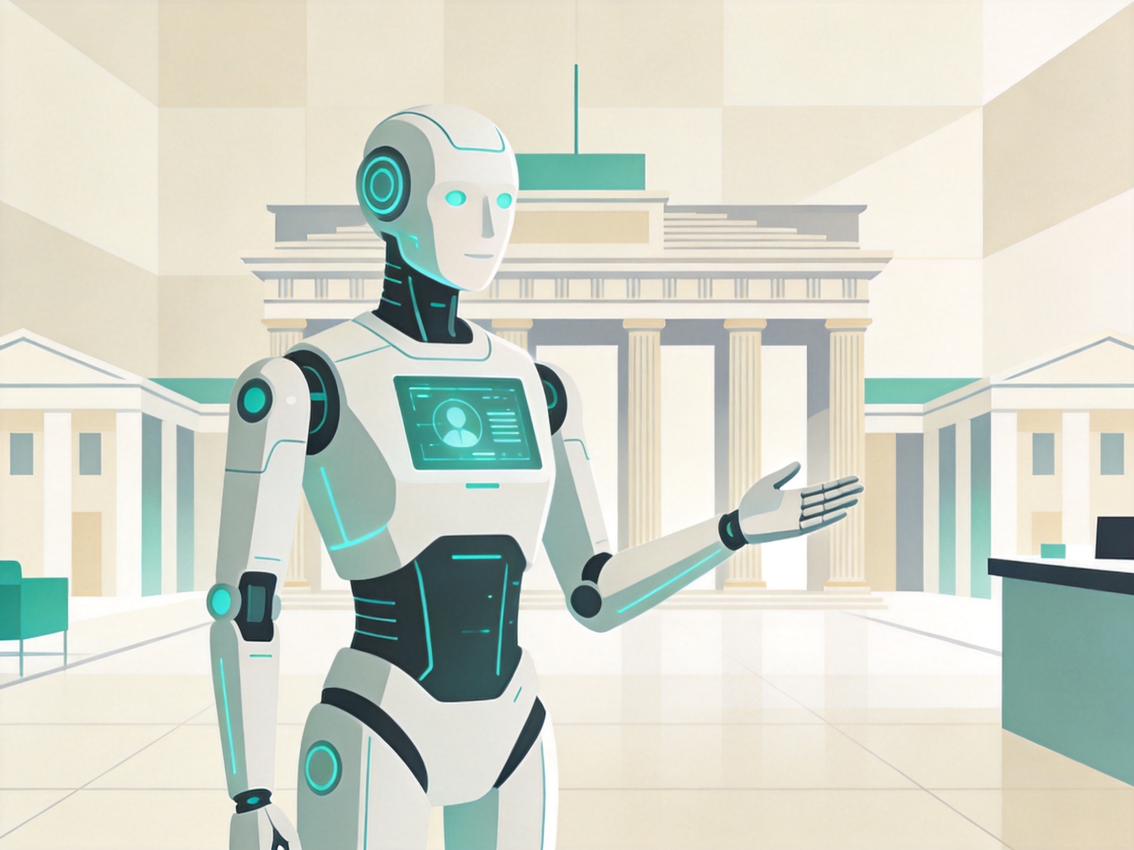 AI Receptionist — AI illustration