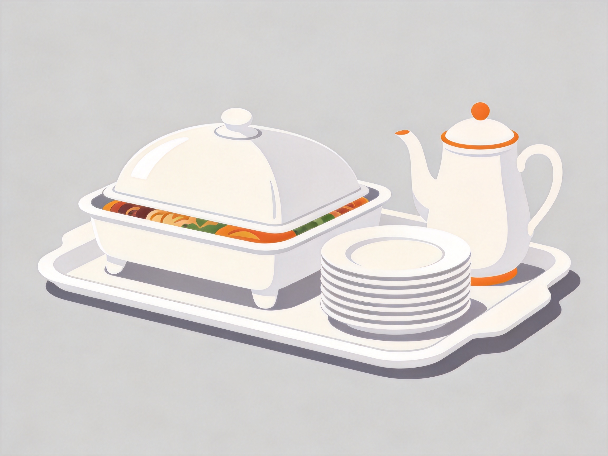 Catering — AI illustration