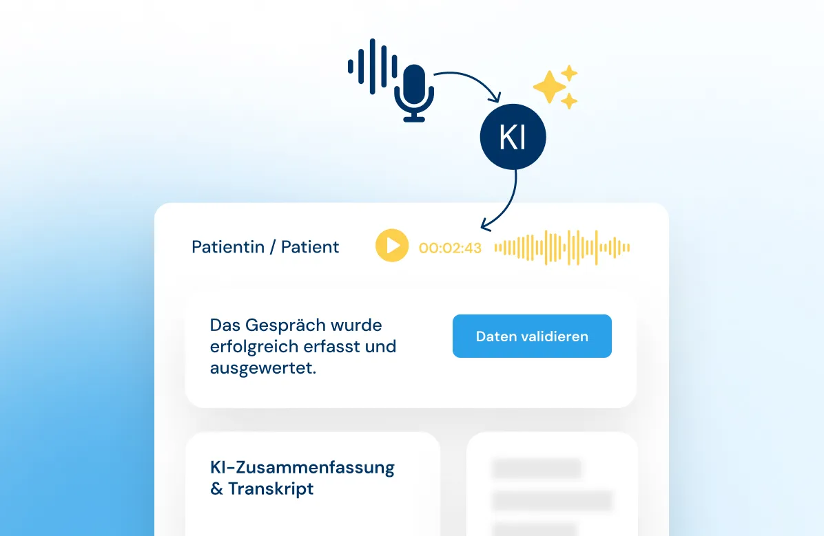 Abstrahierte Darstellung der Funktionsweise des KI-DokuAssistenten