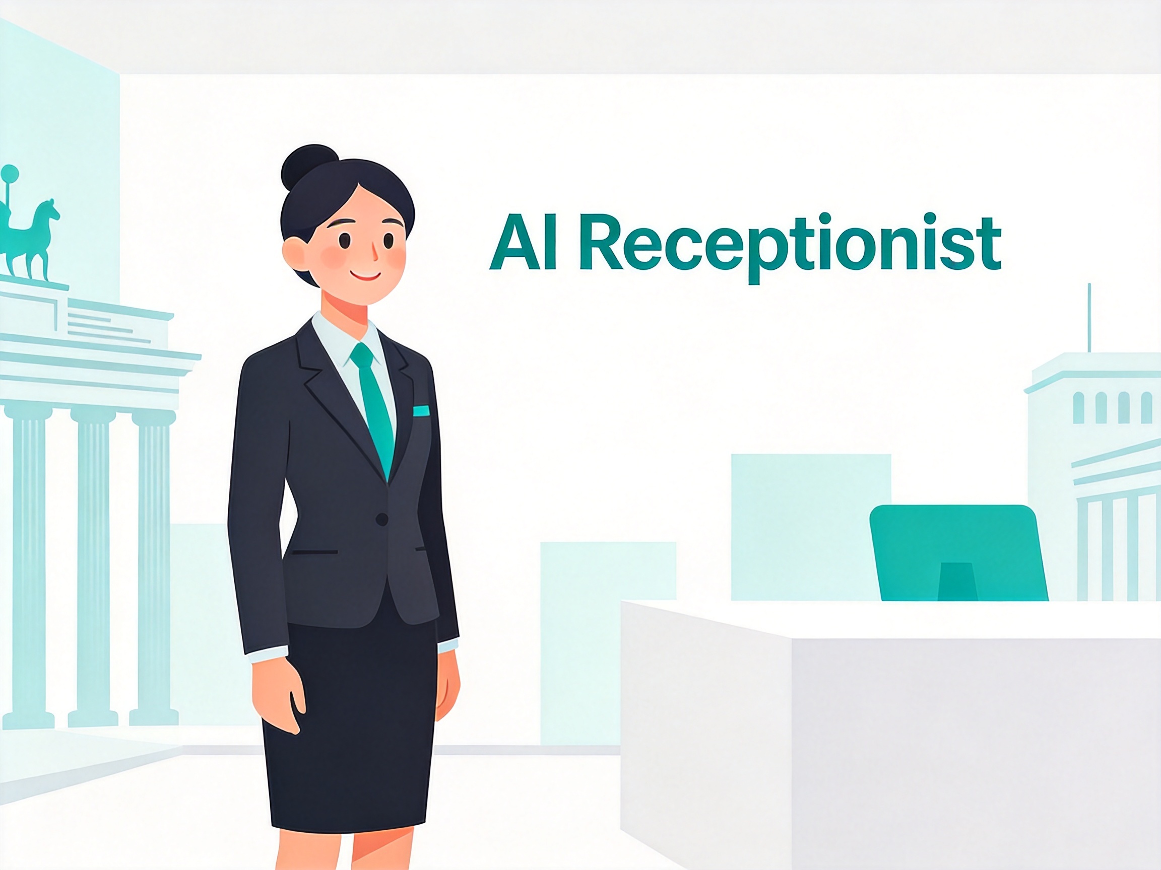 AI Receptionist — AI illustration