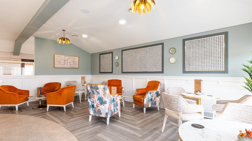 Ruckland Court Care Home coffee club cafe