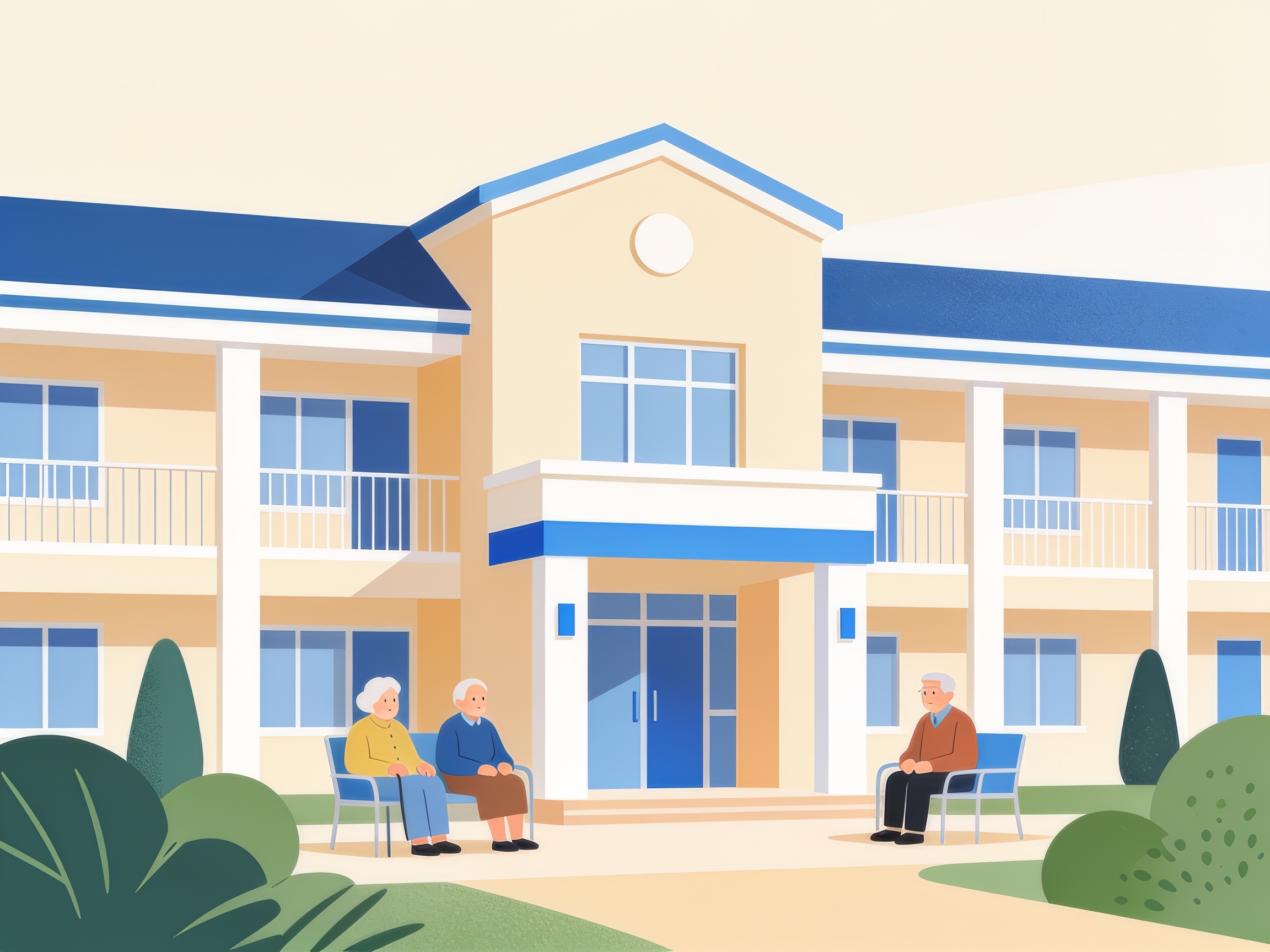 Residential Care — AI illustration
