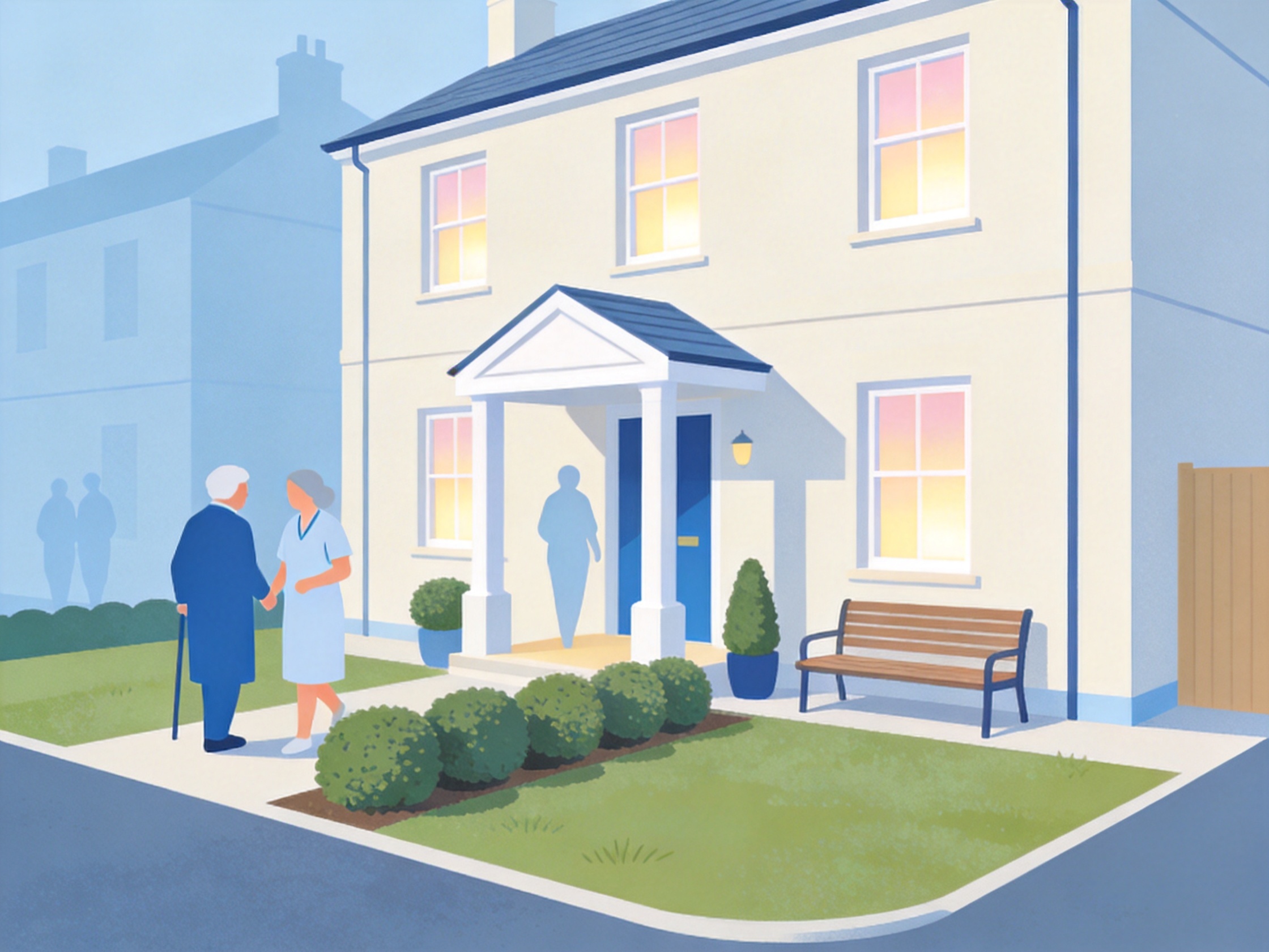 Residential Care — AI illustration