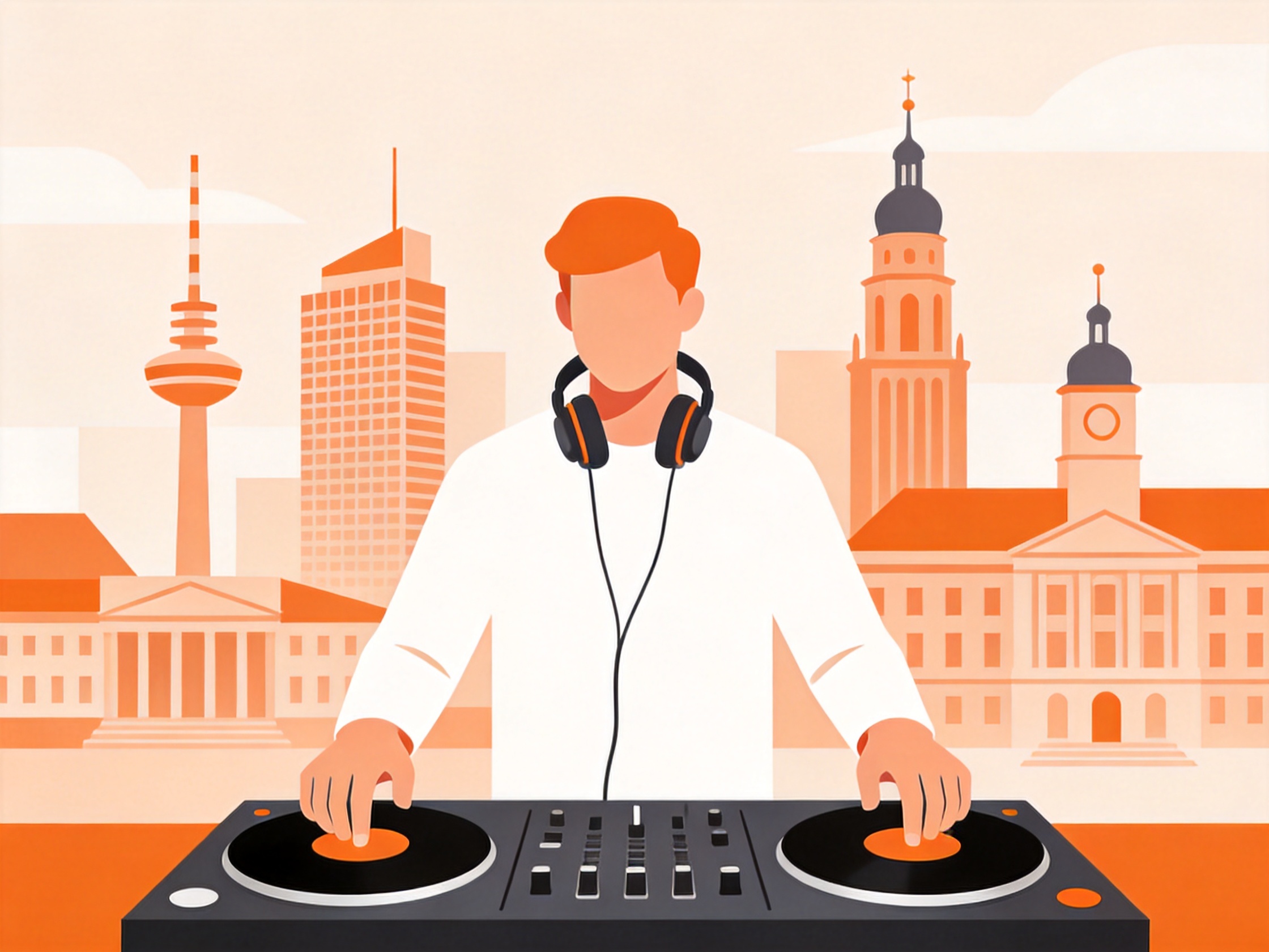 DJ — AI illustration