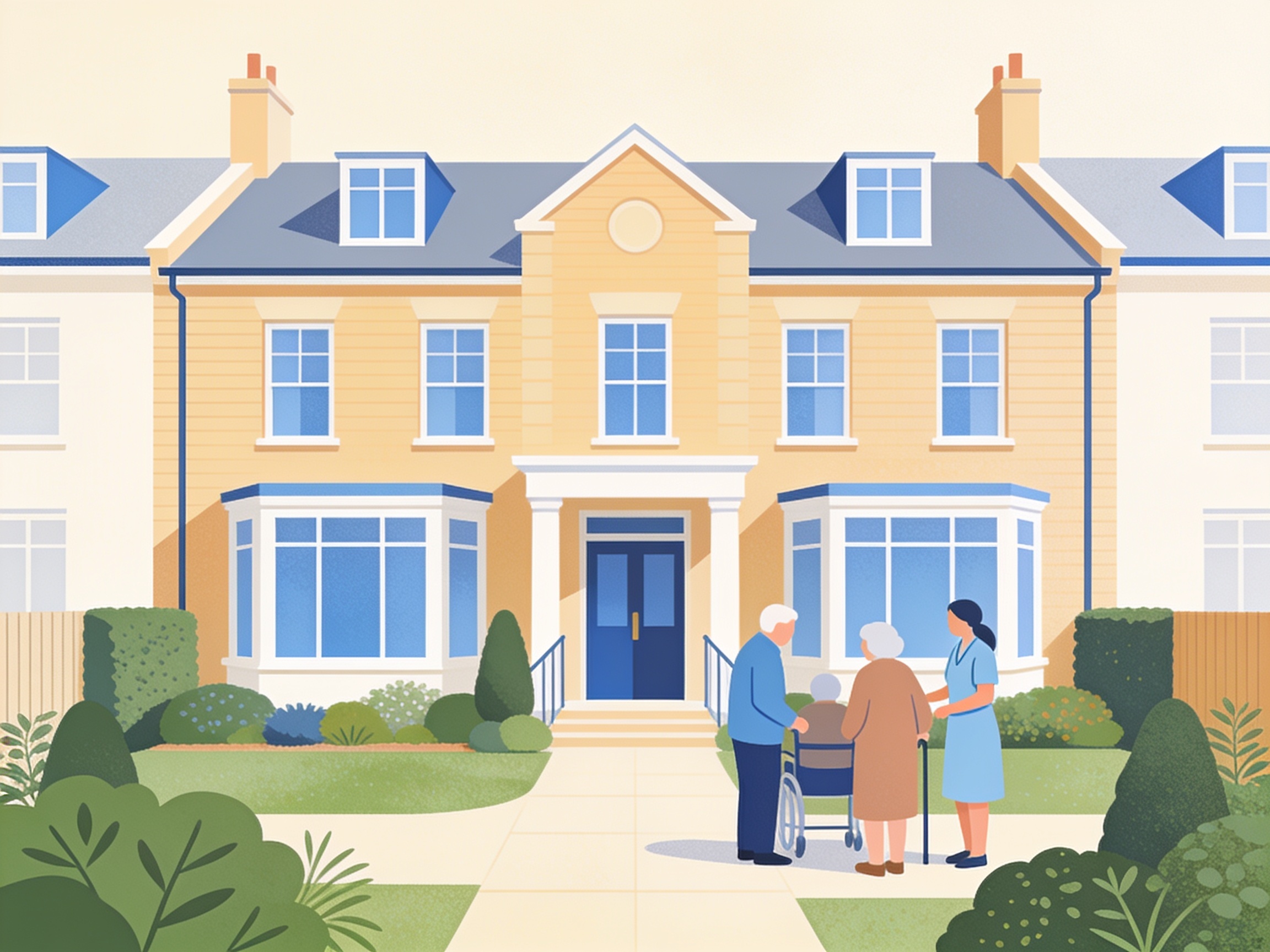 Residential Care — AI illustration