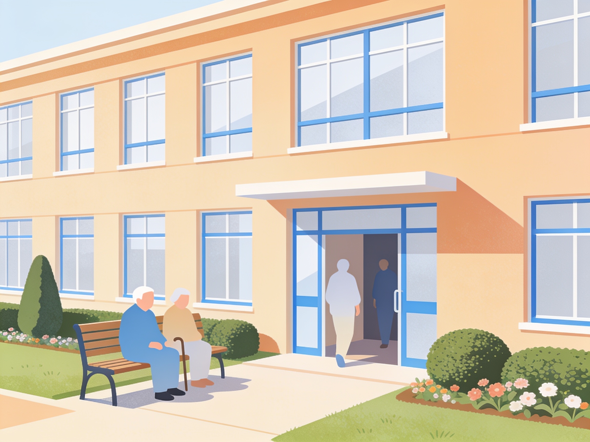 Care Home — AI illustration
