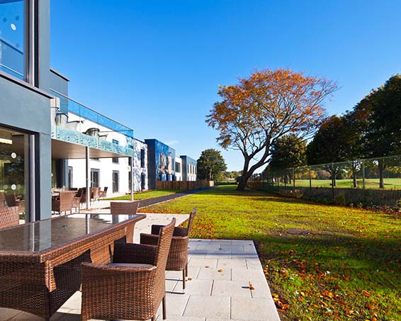 Large Garden at Manor Grange Care Home