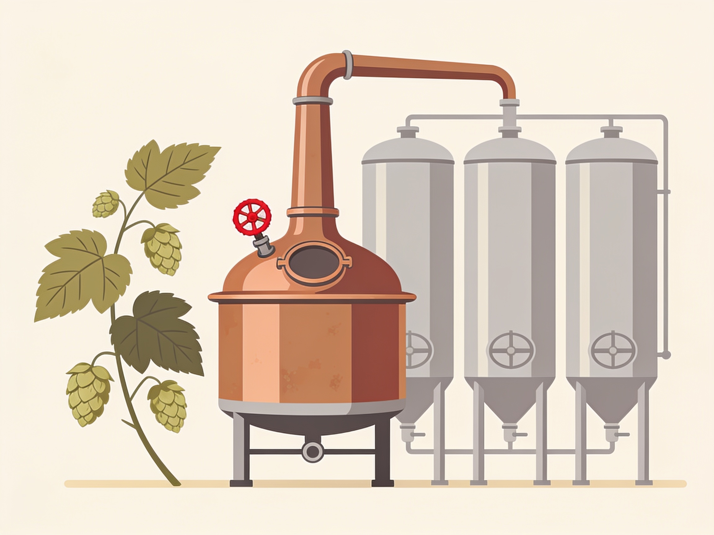 Brewery — AI illustration