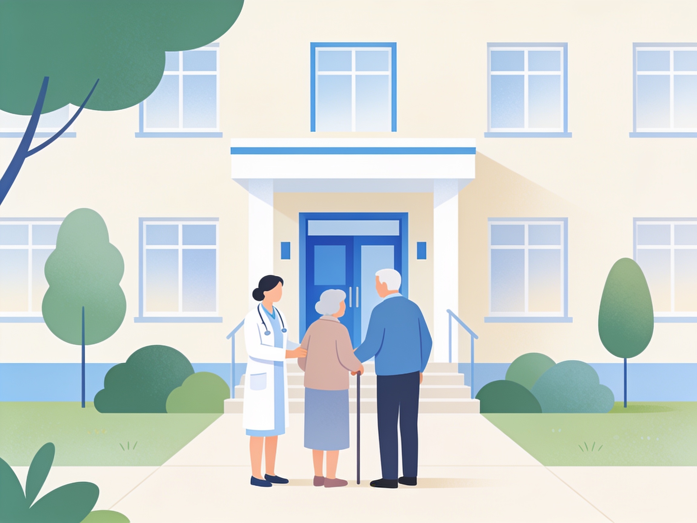 Residential Care — AI illustration