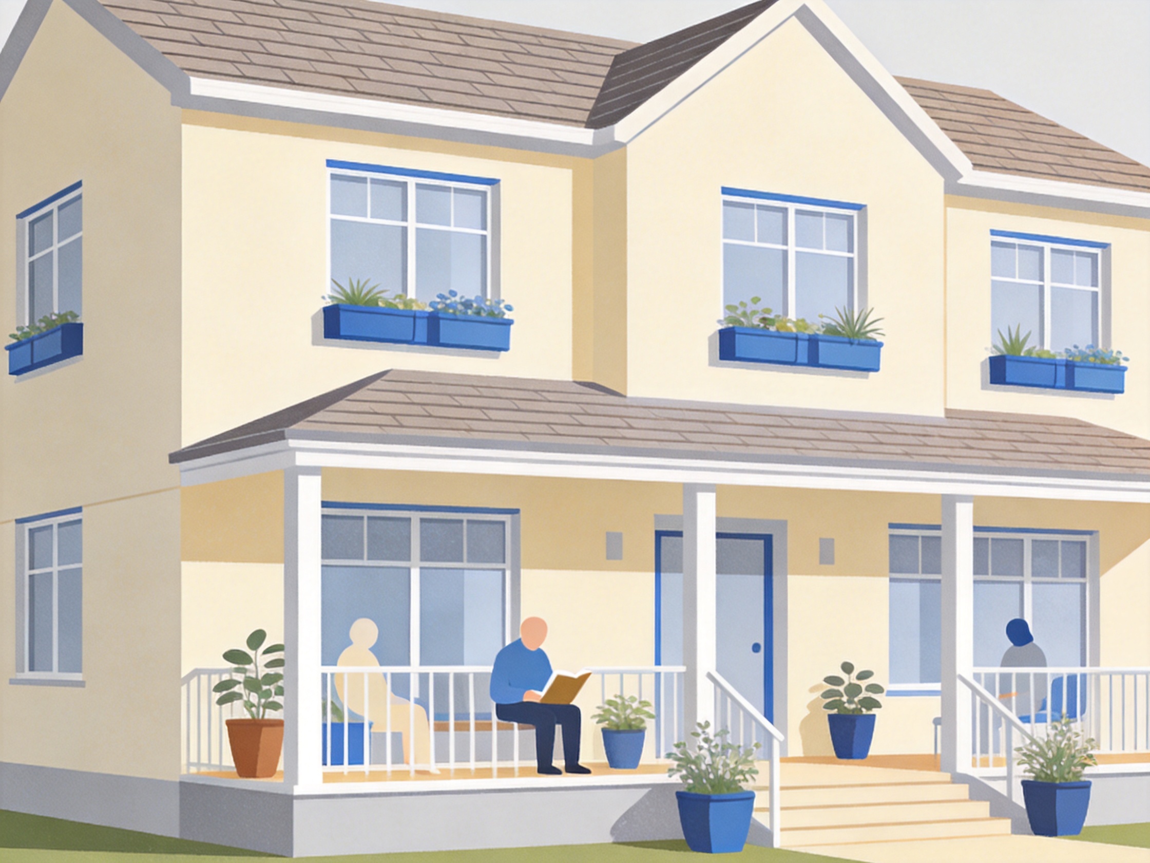 Residential Care — AI illustration