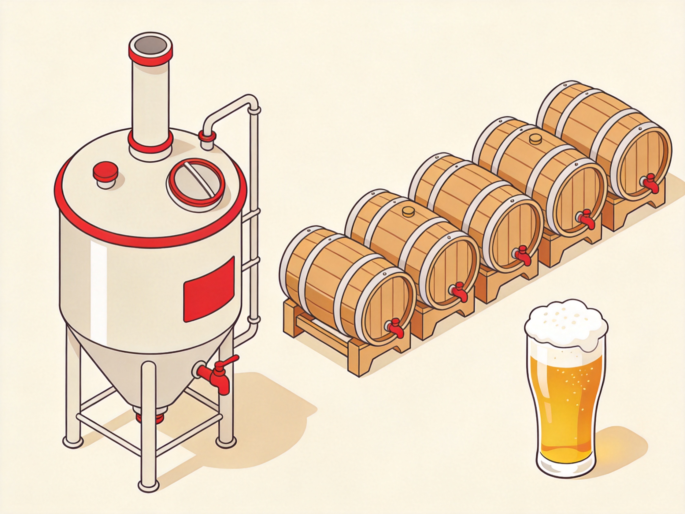 Brewery — AI illustration