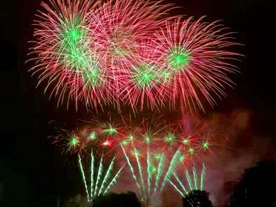 Feuerwerk H&ouml;henfeuerwerk Grossfeuerwerk Th&uuml;ringen