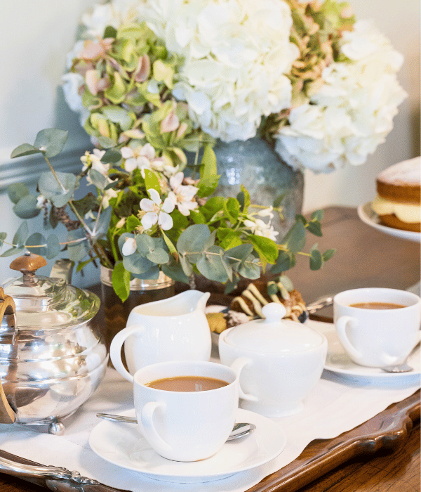 Afternoon tea in Alfriston at Alfriston Care Home