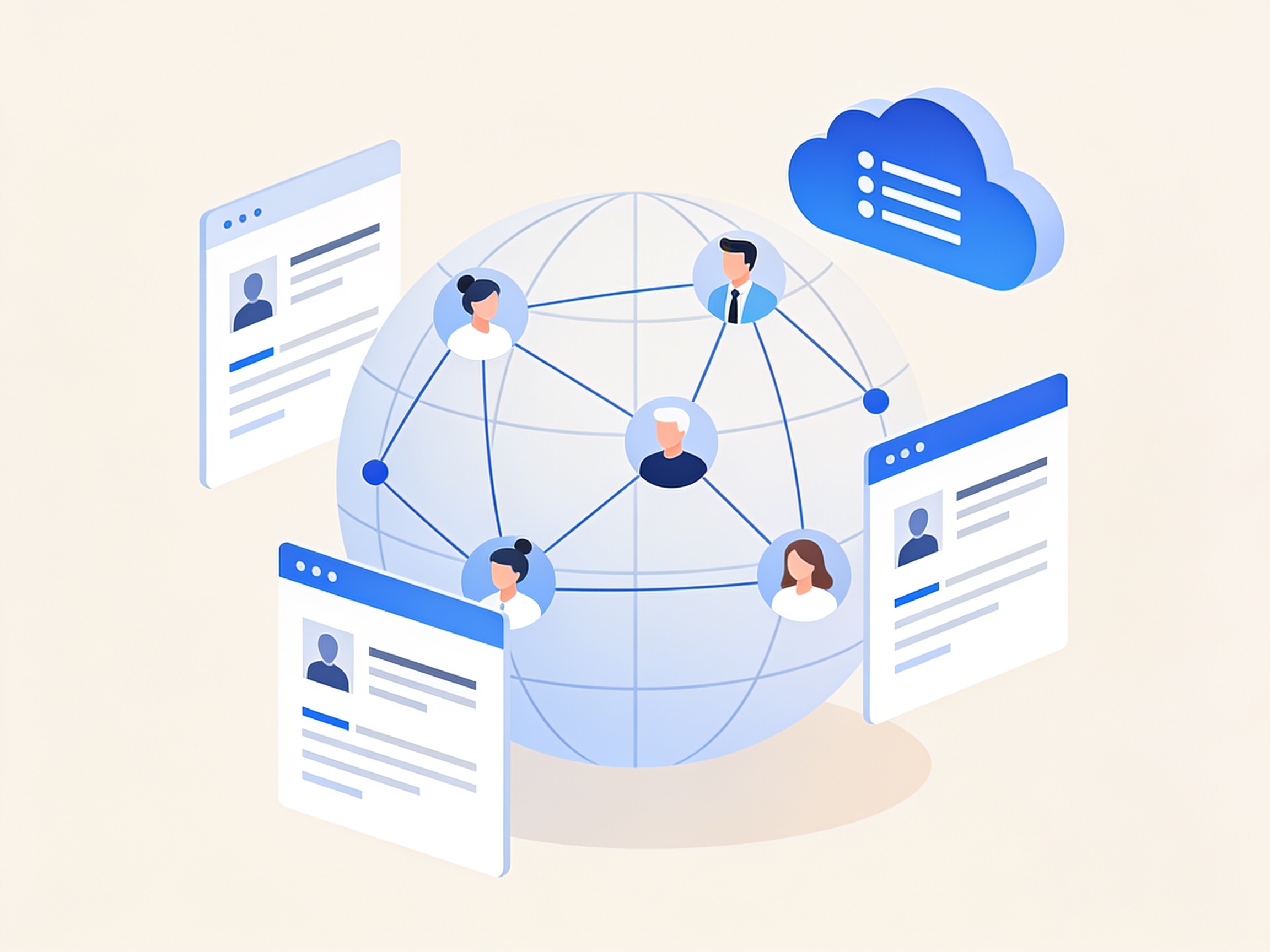 Recruiting Software — AI illustration
