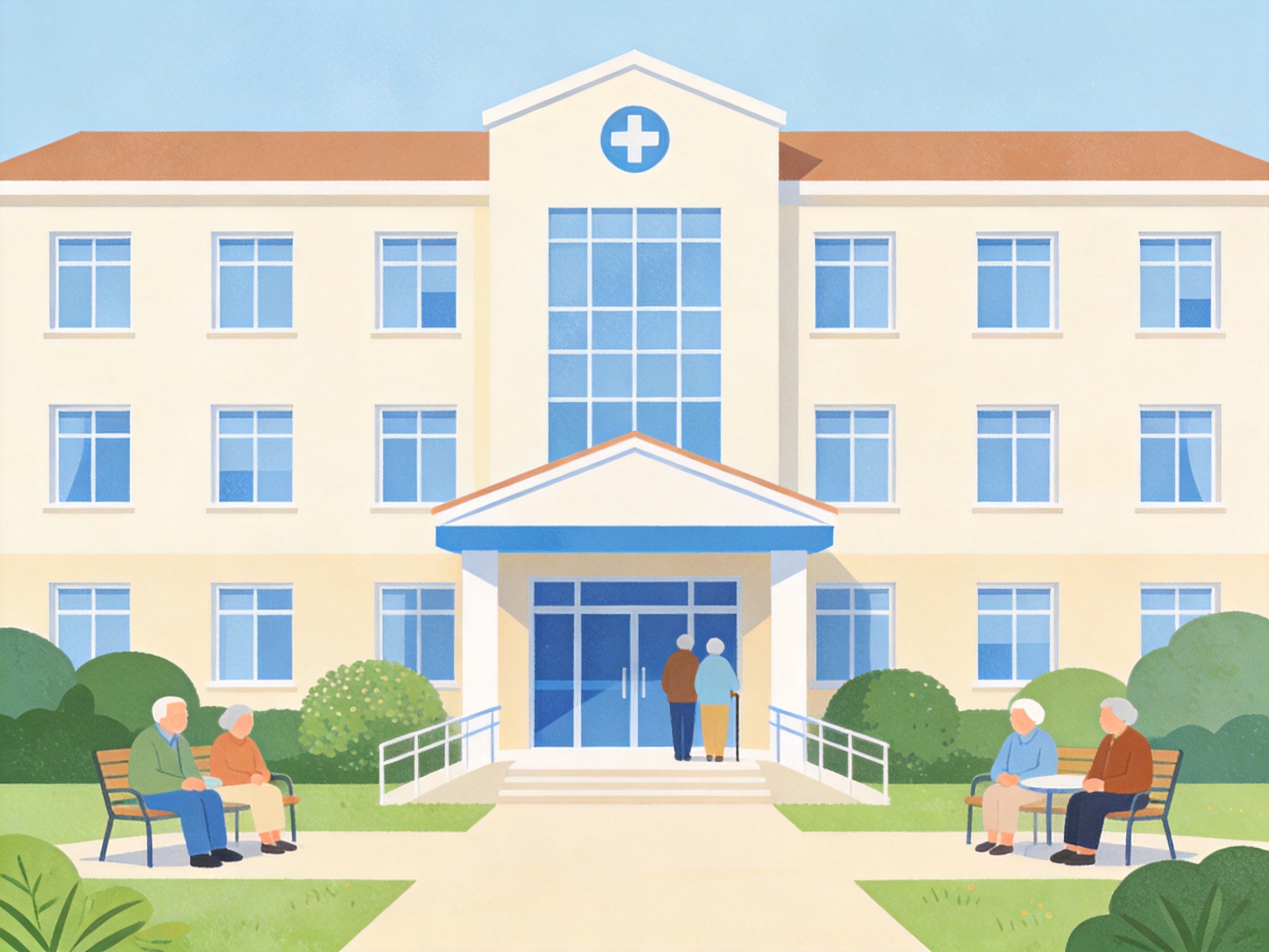 Nursing Home — AI illustration