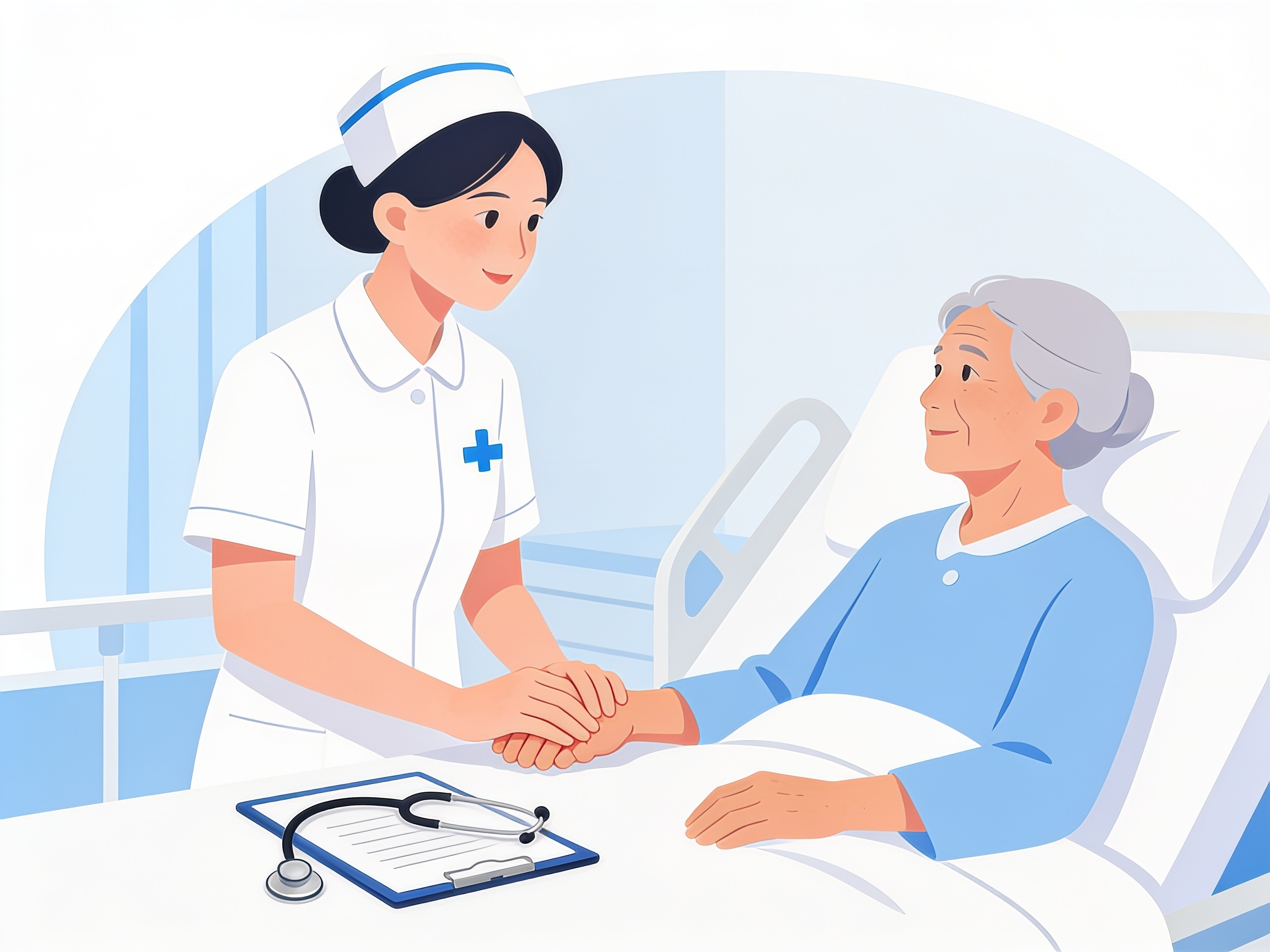 Nursing Care — AI illustration